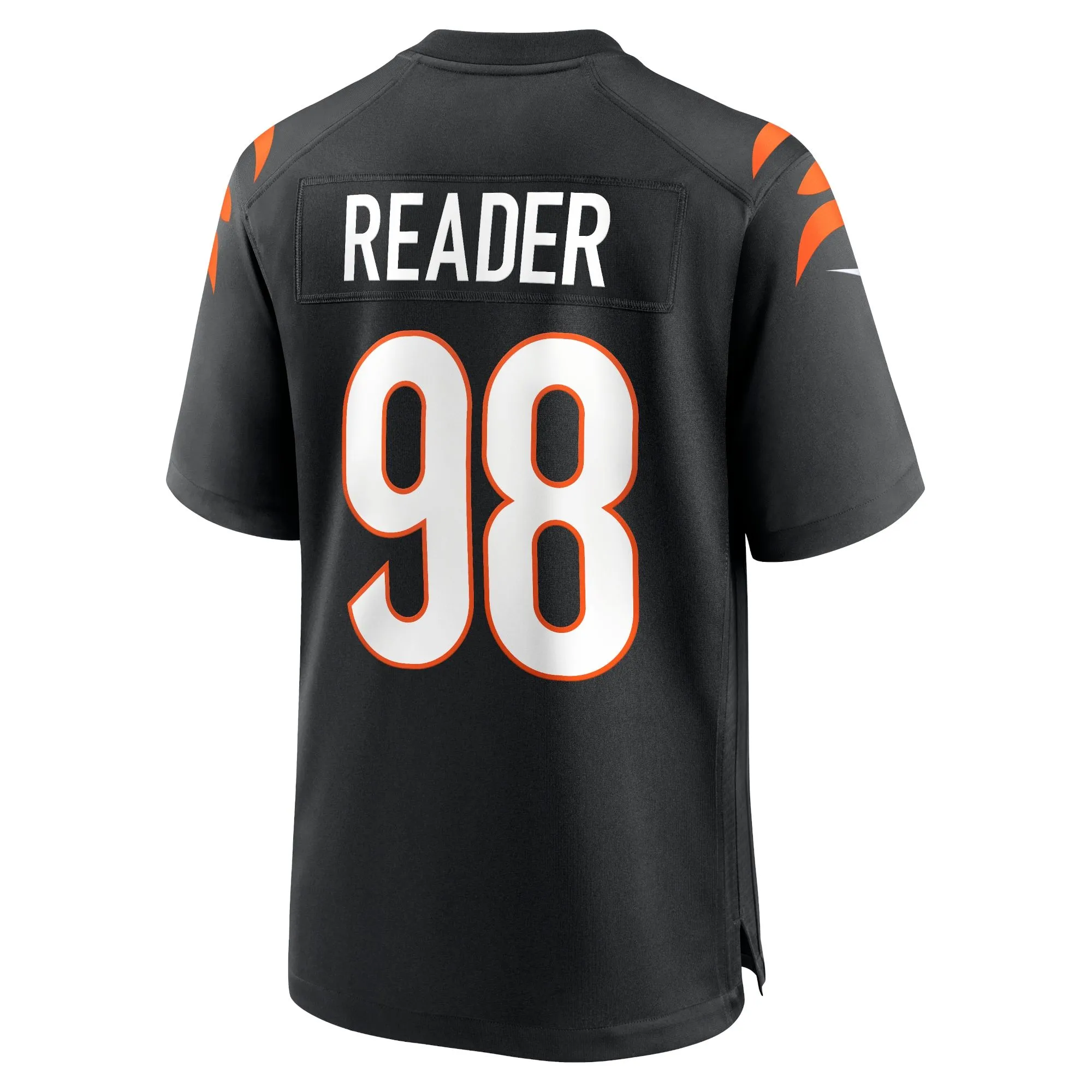 D.J. Reader Cincinnati Bengals  Game Jersey - Black