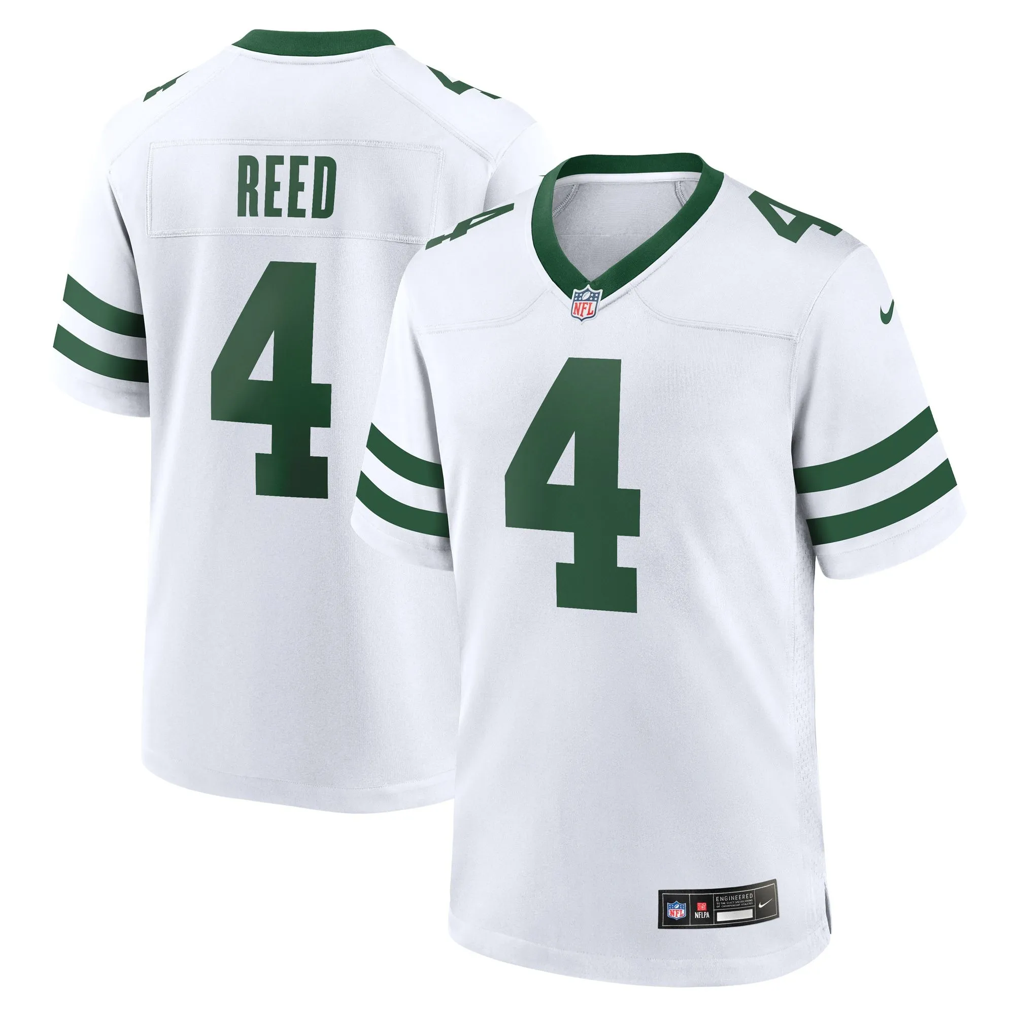 D.J. Reed New York Jets  Legacy Player Game Jersey - White