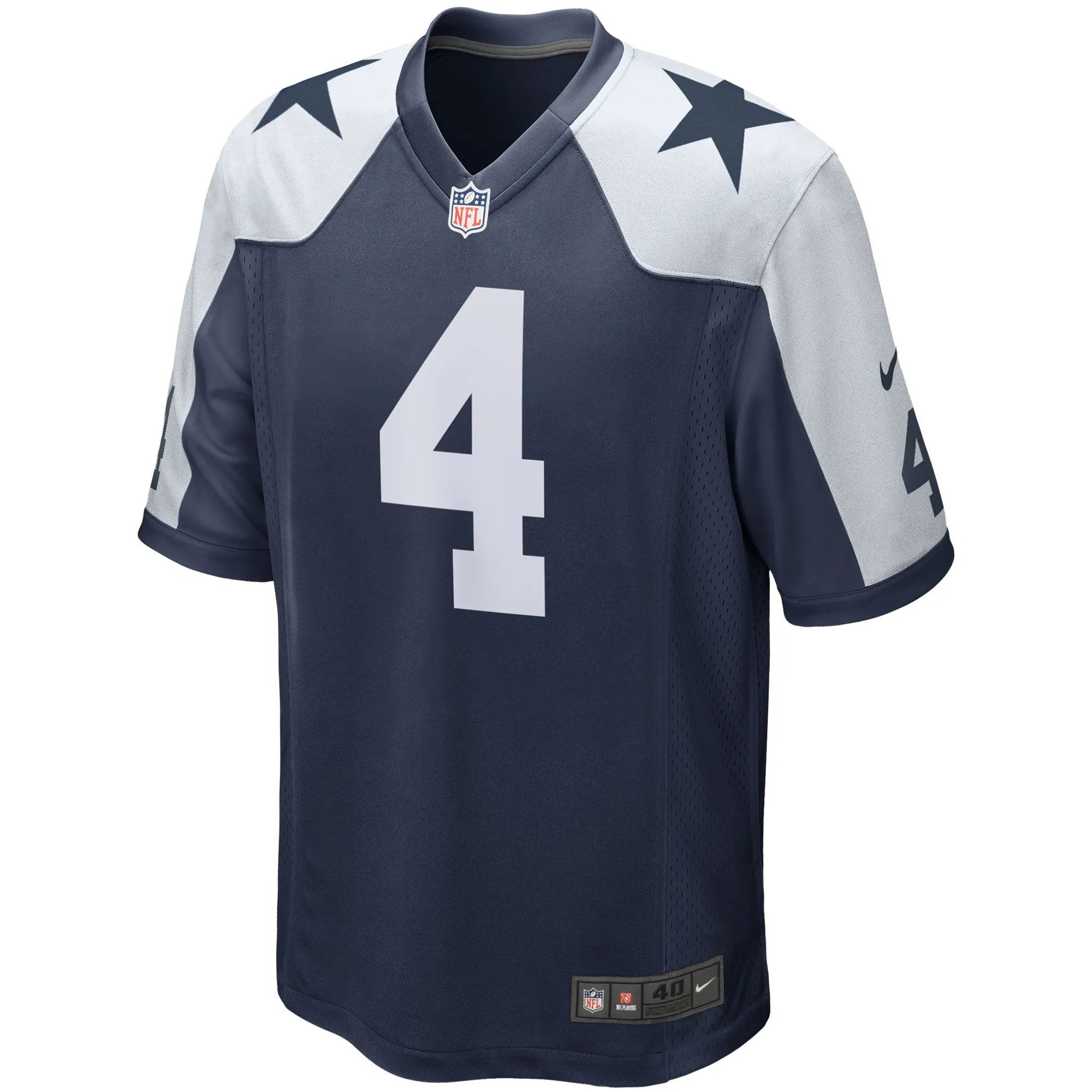 Dak Prescott Dallas Cowboys  Alternate Game Team Jersey - Navy