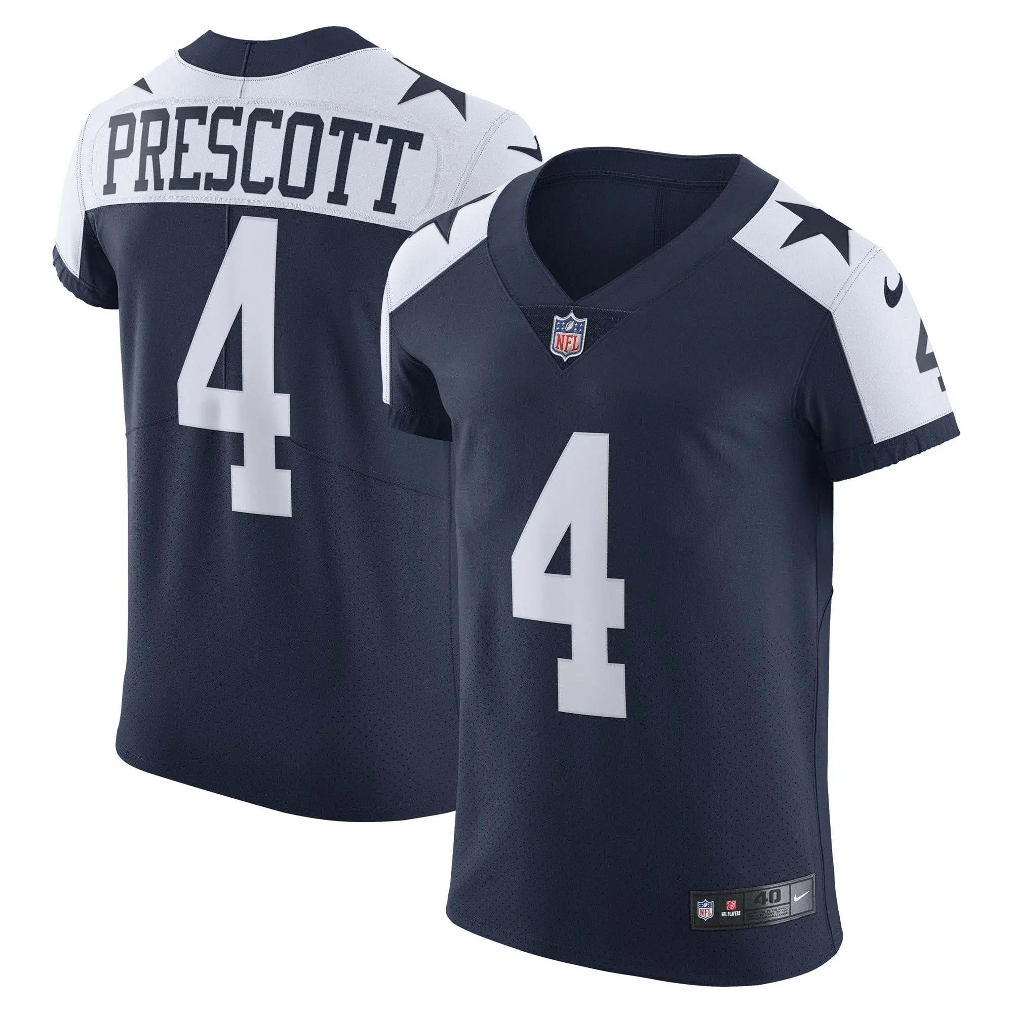 Dak Prescott Dallas Cowboys  Alternate Vapor Elite Player Jersey - Navy