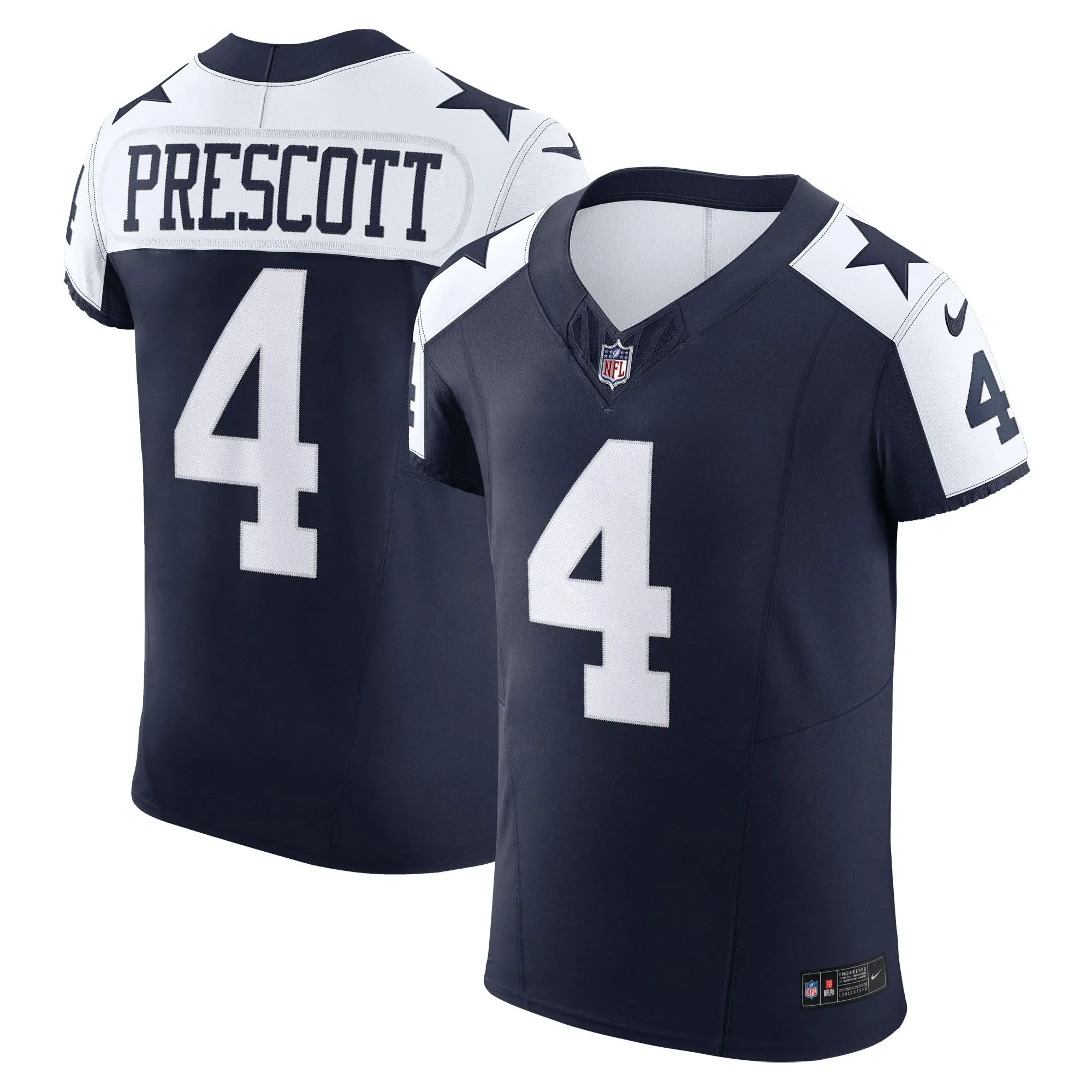 Dak Prescott Dallas Cowboys  Alternate Vapor F.U.S.E. Elite Jersey - Navy