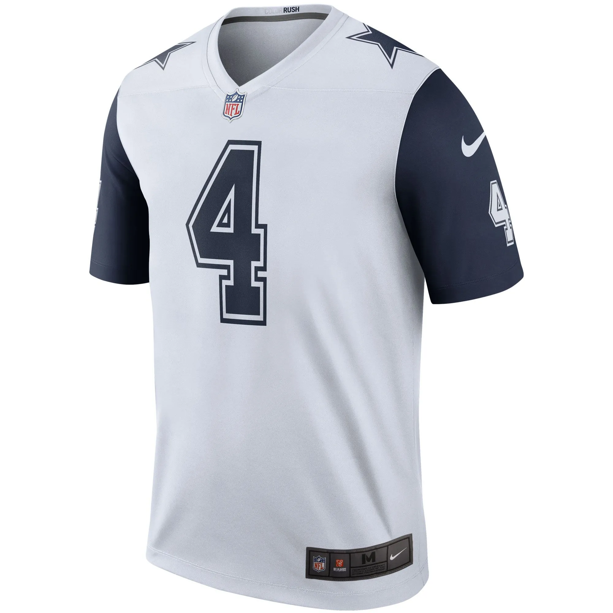 Dak Prescott Dallas Cowboys  Color Rush Legend Player Jersey - White