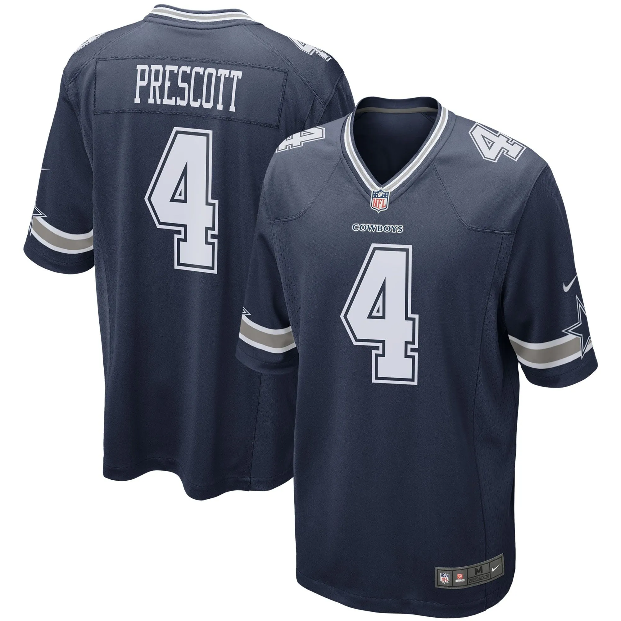 Dak Prescott Dallas Cowboys  Game Team Jersey - Navy