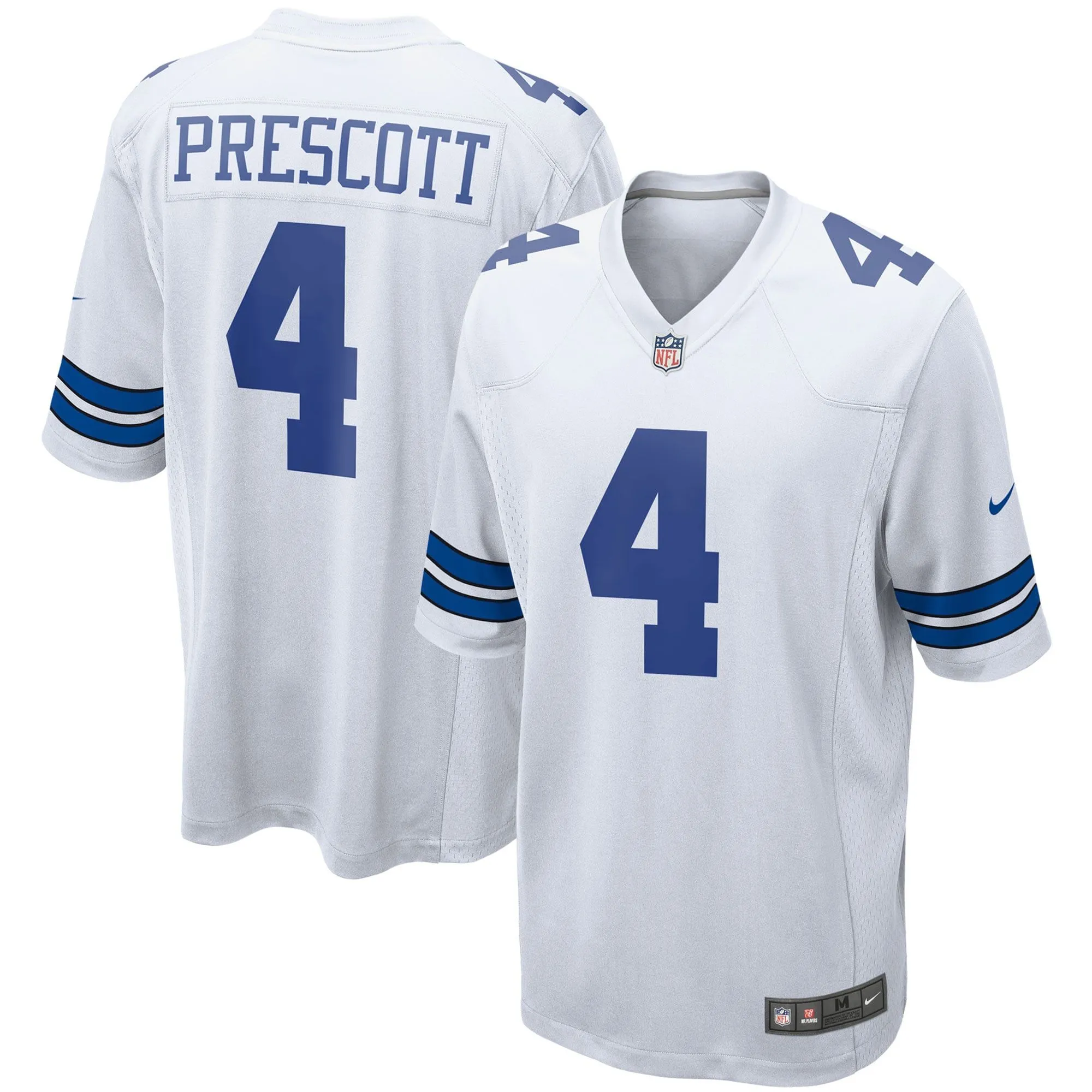 Dak Prescott Dallas Cowboys  Game Team Jersey - White