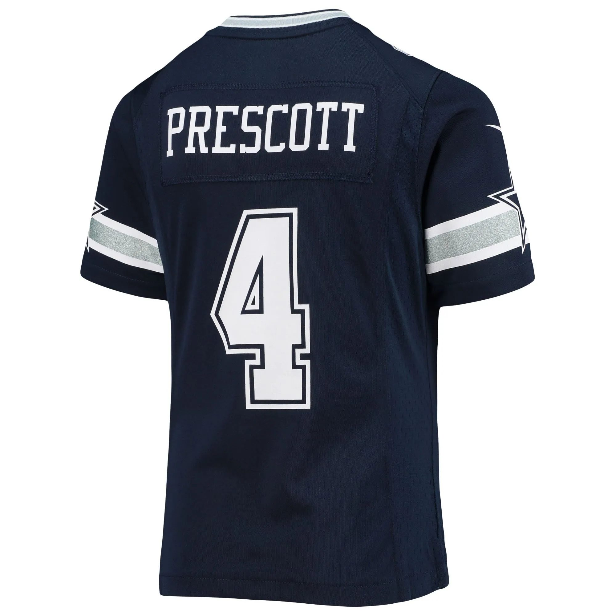 Dak Prescott Dallas Cowboys  Girls Youth Team Game Jersey - Navy