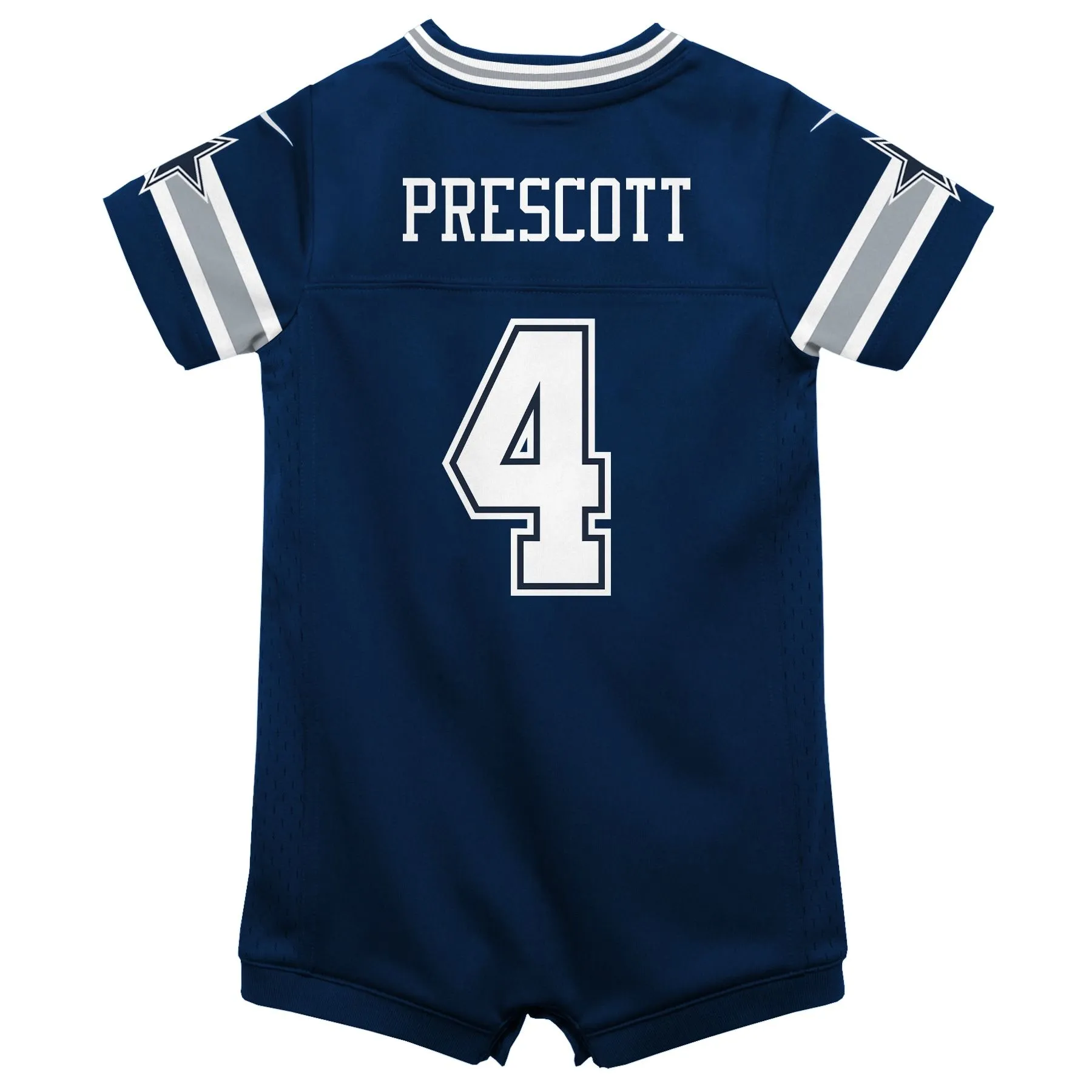 Dak Prescott Dallas Cowboys  Infant Game Jersey Romper - Navy