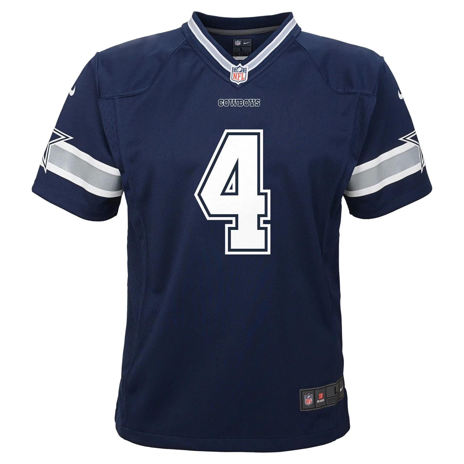 Dak Prescott Dallas Cowboys  Toddler Team Game Jersey - Navy