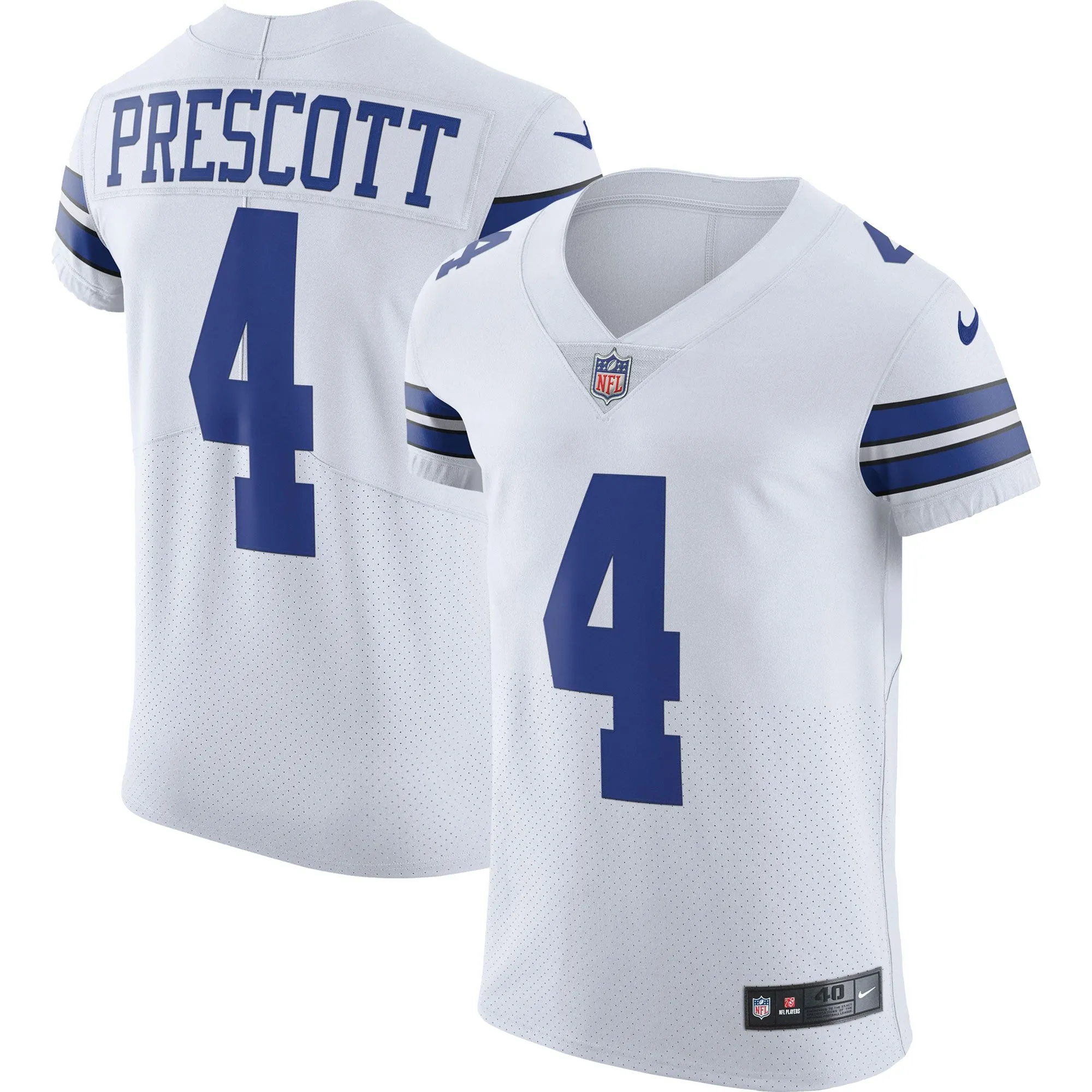 Dak Prescott Dallas Cowboys  Vapor Elite Player Jersey - White