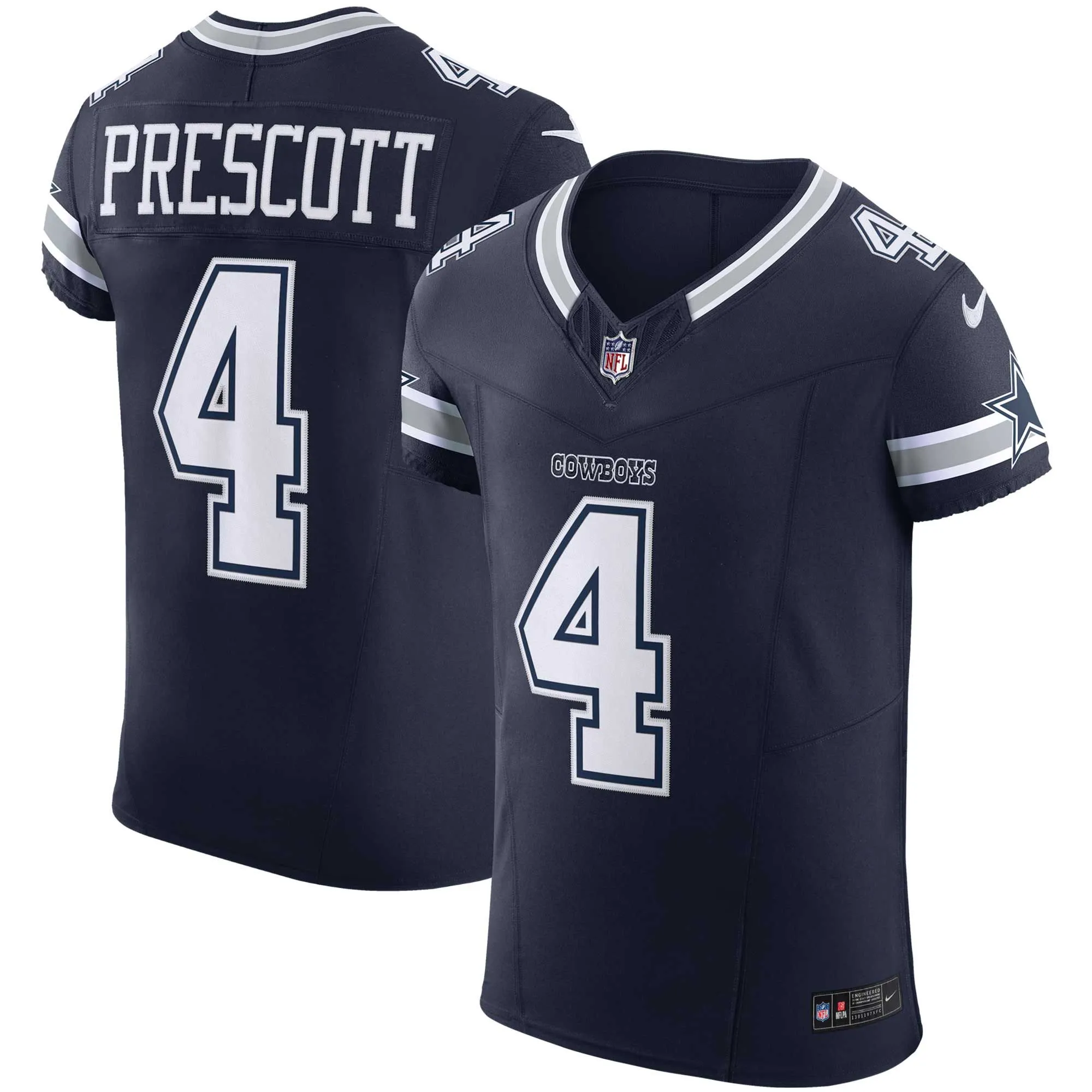 Dak Prescott Dallas Cowboys  Vapor F.U.S.E. Elite Jersey - Navy