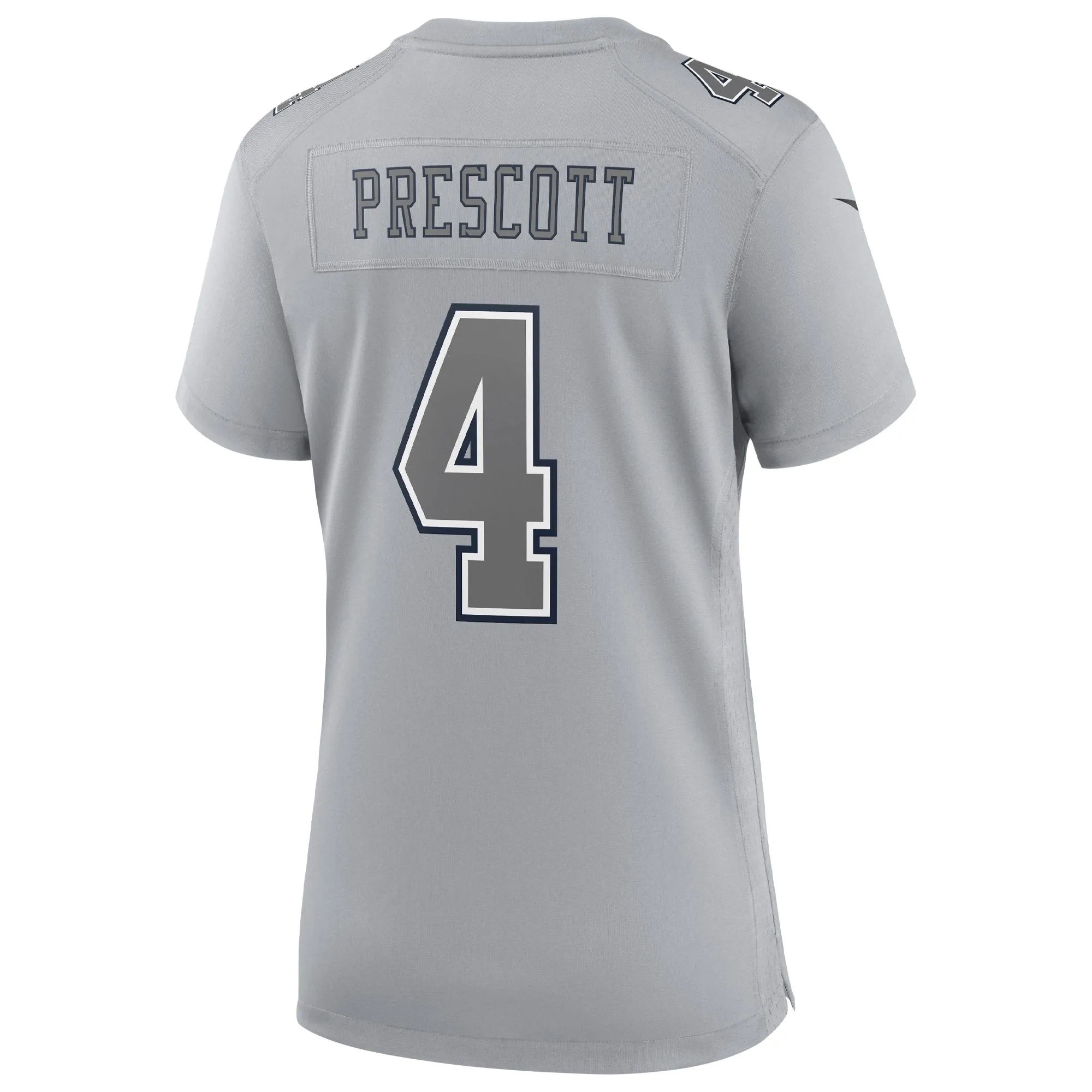 Dak Prescott Dallas Cowboys  Women's Atmosphere Fashion Game Jersey - Gray