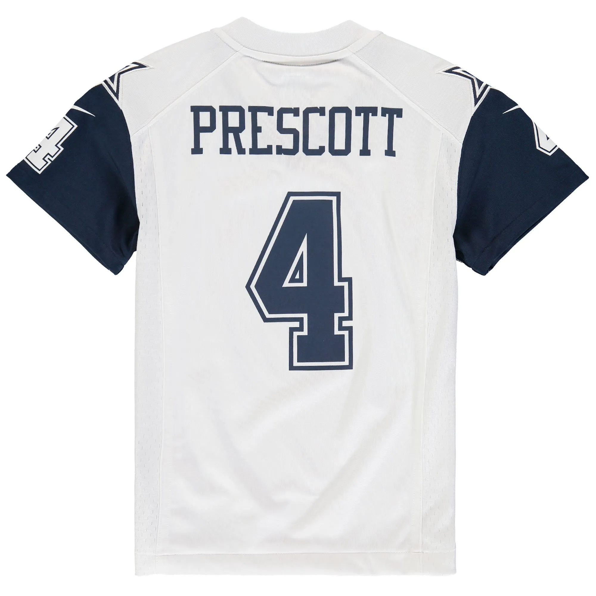 Dak Prescott Dallas Cowboys  Youth Color Rush Game Jersey - White