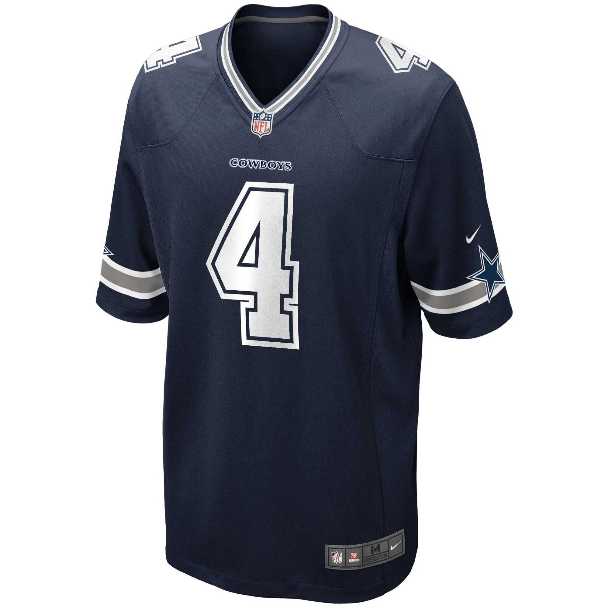 Dak Prescott Dallas Cowboys  Youth Game Jersey - Navy