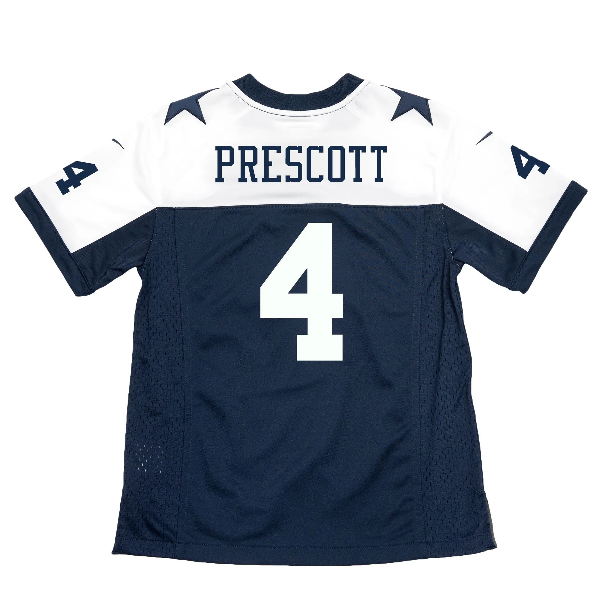 Dak Prescott Dallas Cowboys  Youth Throwback Game Jersey - Navy