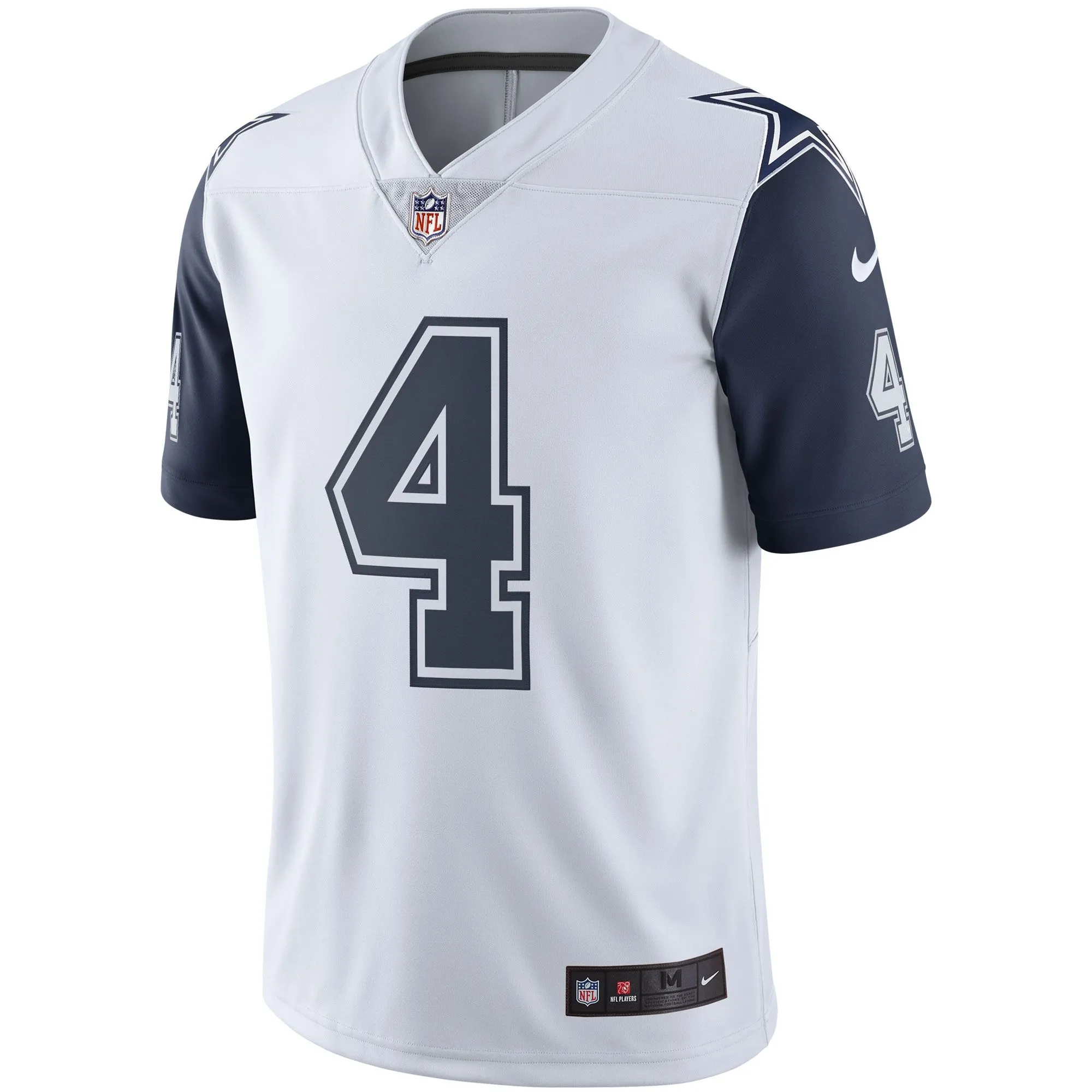 Dak Prescott  Dallas Cowboys Color Rush Vapor Limited Jersey - White