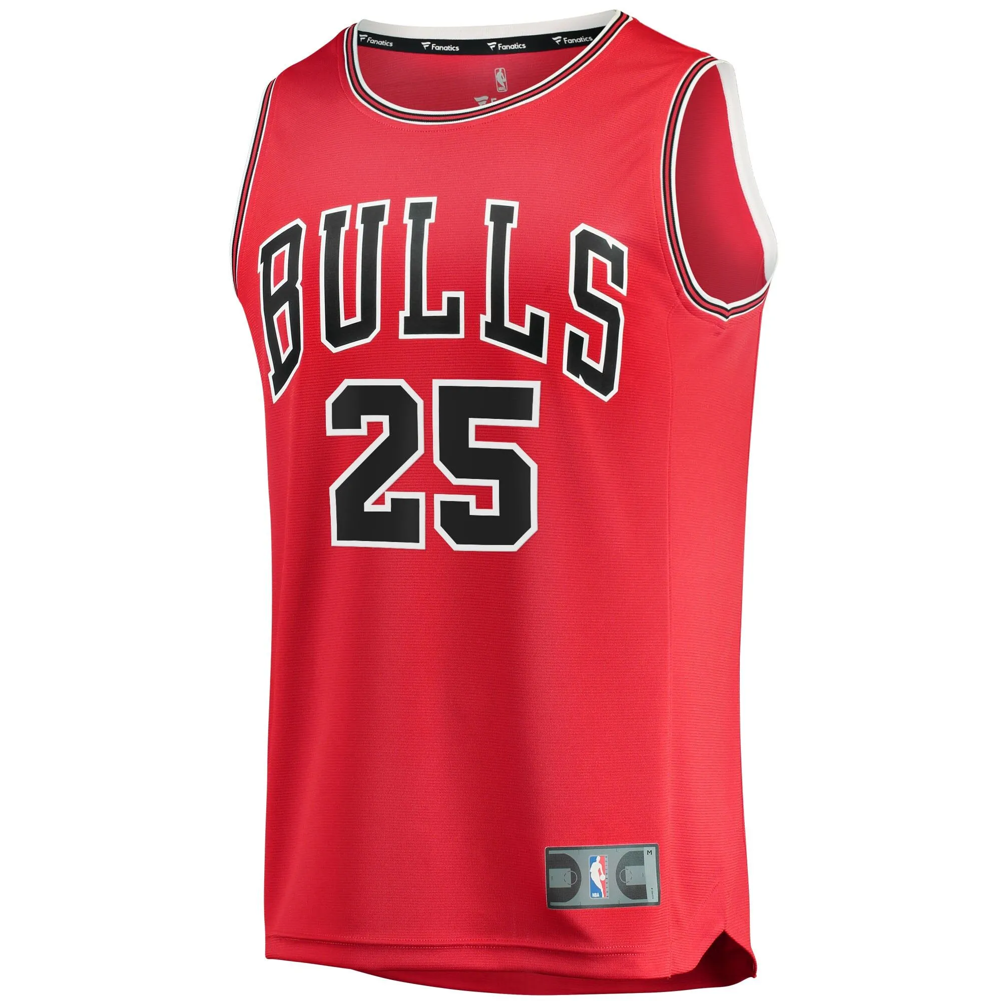 Dalen Terry Chicago Bulls Fanatics Branded Fast Break Replica Player Jersey - Icon Edition - Red