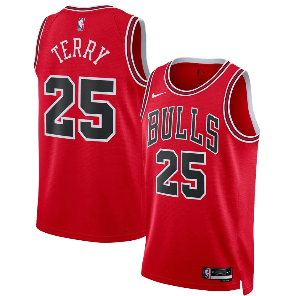 Dalen Terry Chicago Bulls  Unisex 2022 NBA Draft First Round Pick Swingman Jersey - Icon Edition - Red