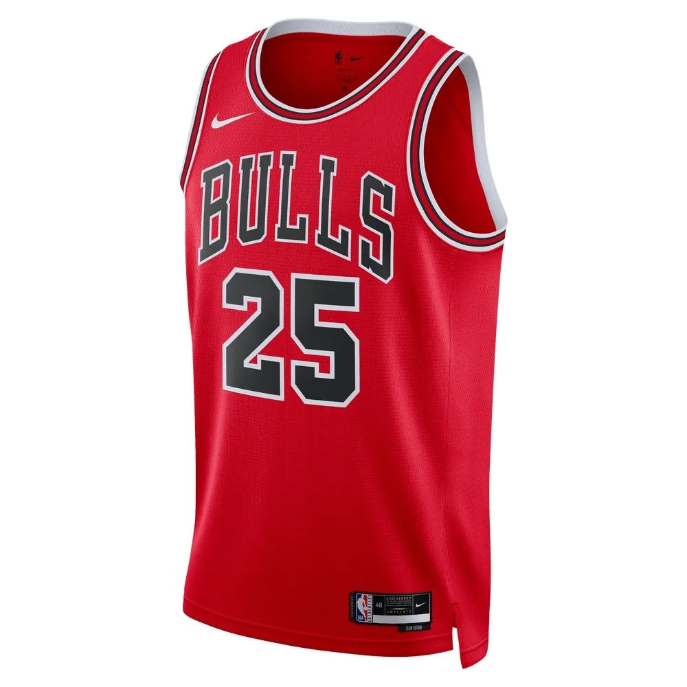 Dalen Terry Chicago Bulls  Unisex 2022 NBA Draft First Round Pick Swingman Jersey - Icon Edition - Red