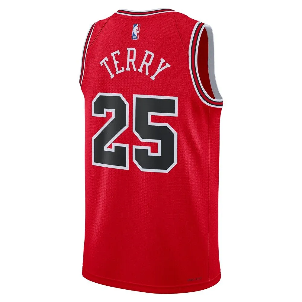 Dalen Terry Chicago Bulls  Unisex 2022 NBA Draft First Round Pick Swingman Jersey - Icon Edition - Red