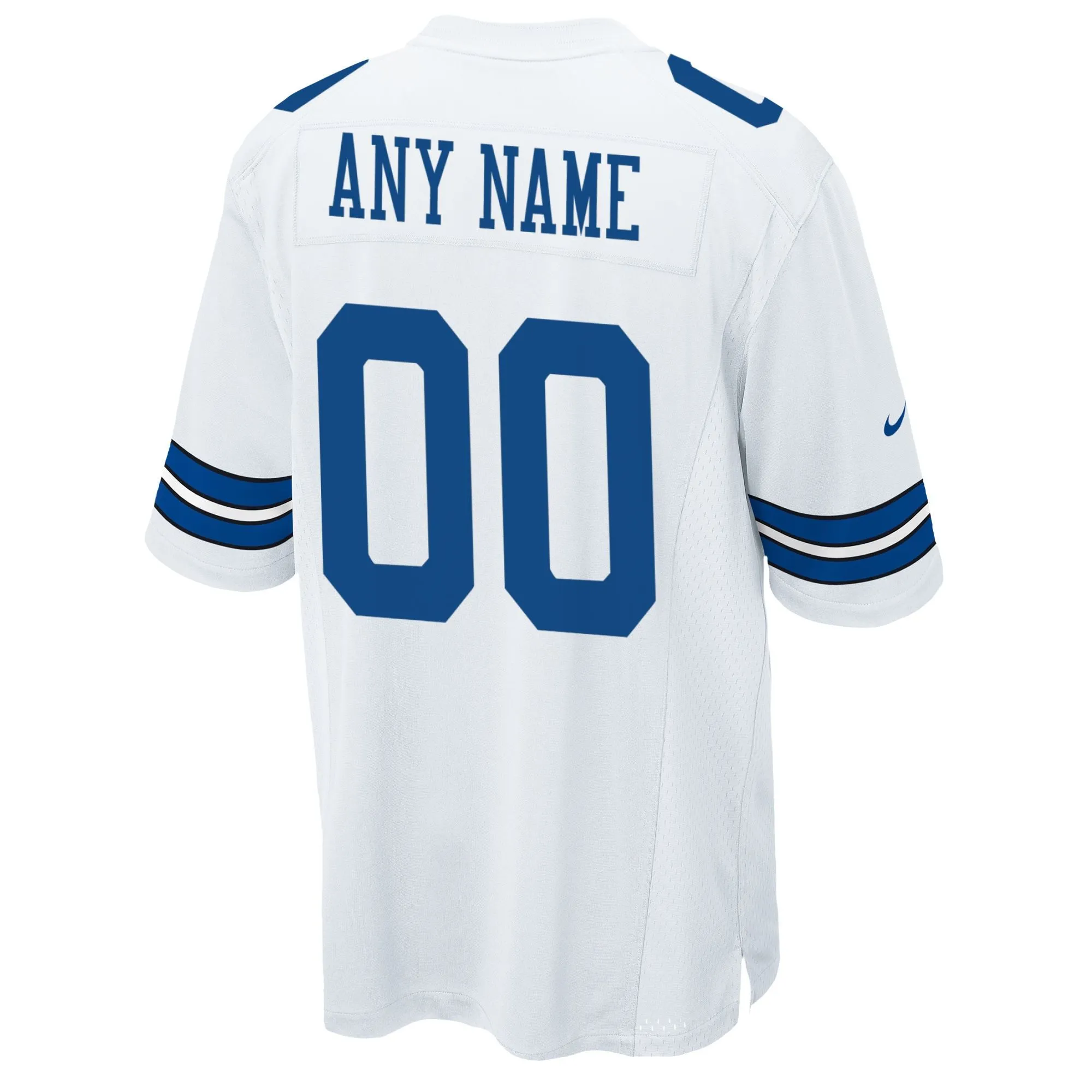 Dallas Cowboys  Custom Game Jersey - White