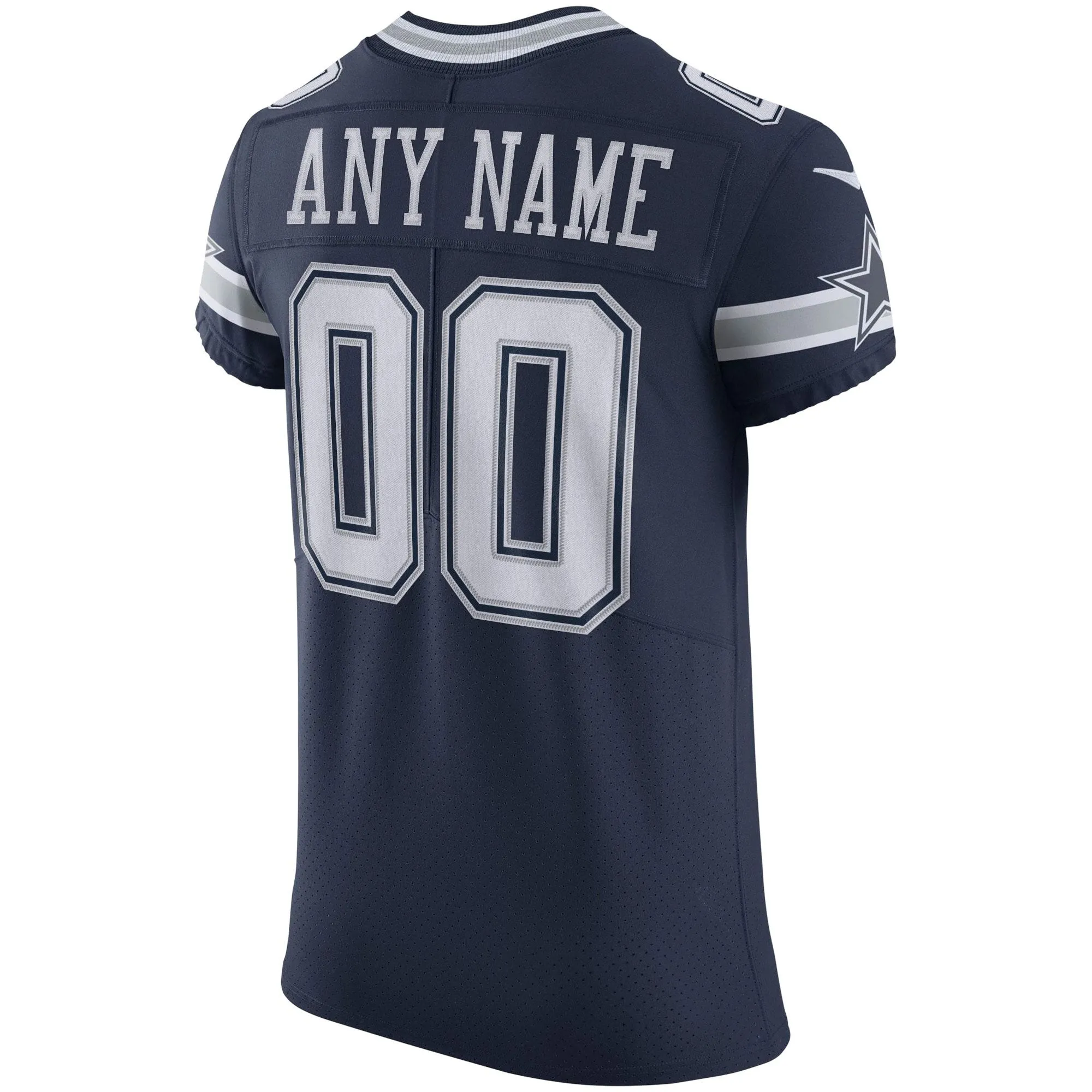 Dallas Cowboys  Vapor Elite Custom Jersey - Navy