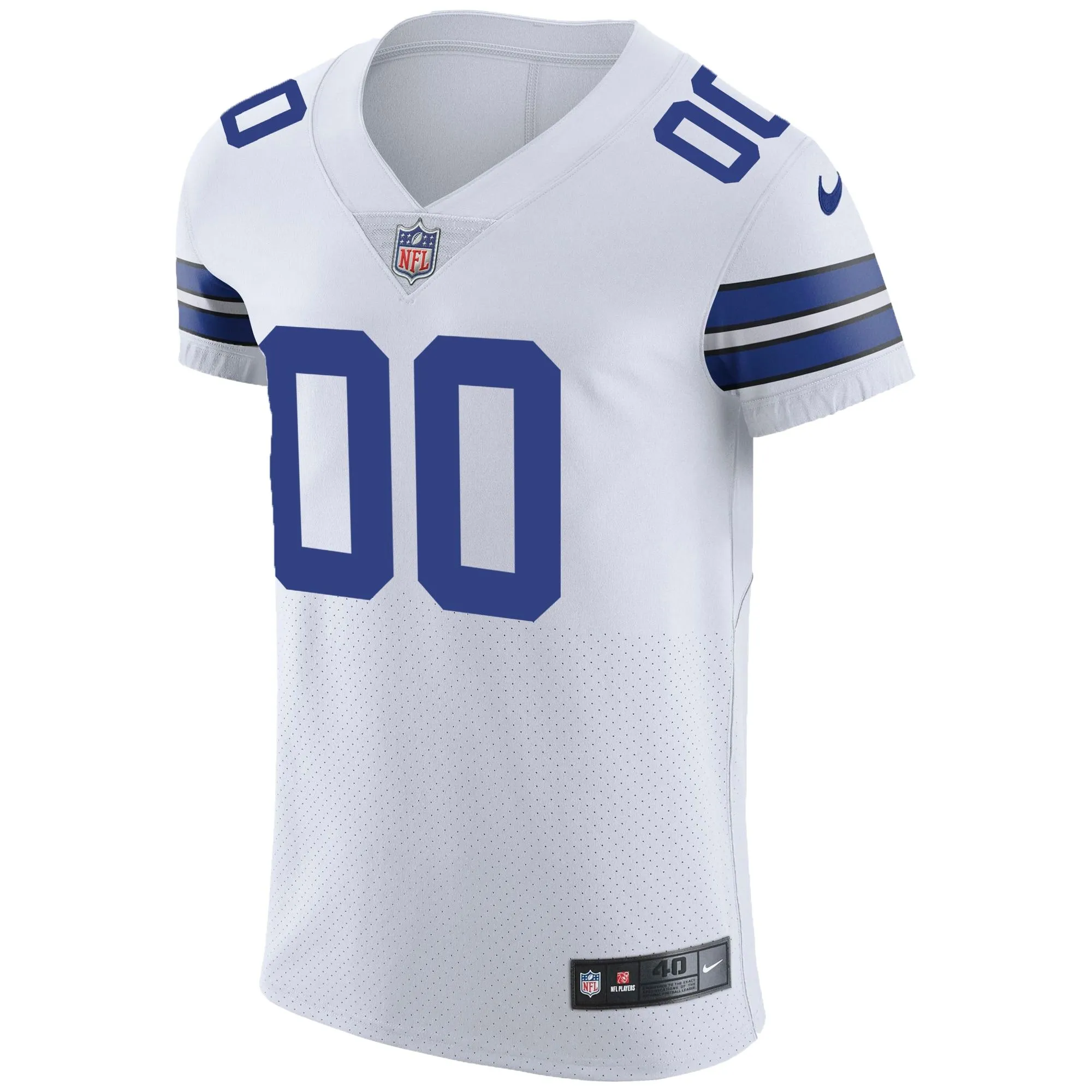 Dallas Cowboys  Vapor Untouchable Custom Elite Jersey - White