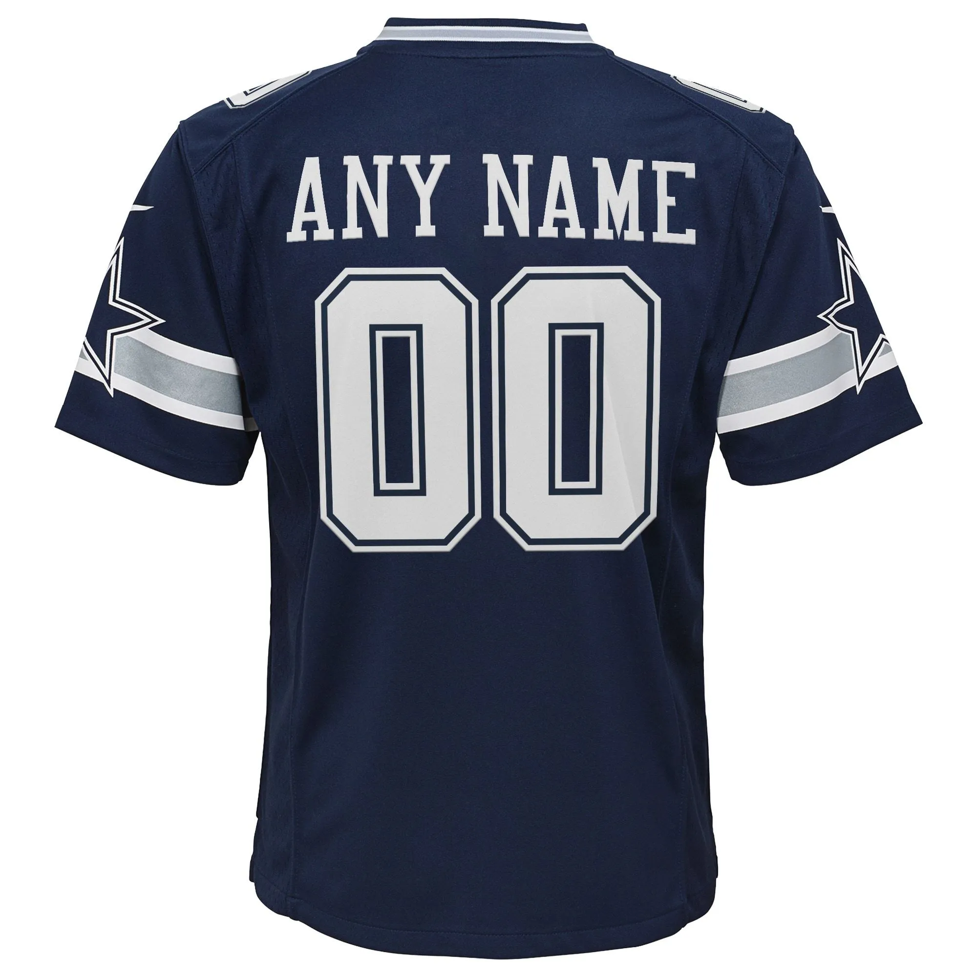 Dallas Cowboys  Youth Custom Game Jersey - Navy