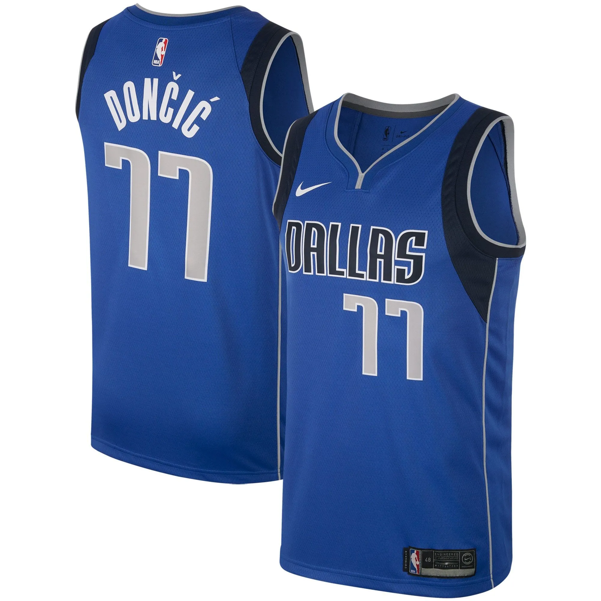 Dallas Mavericks Luka Doncic  Men's Swingman Jersey - Royal