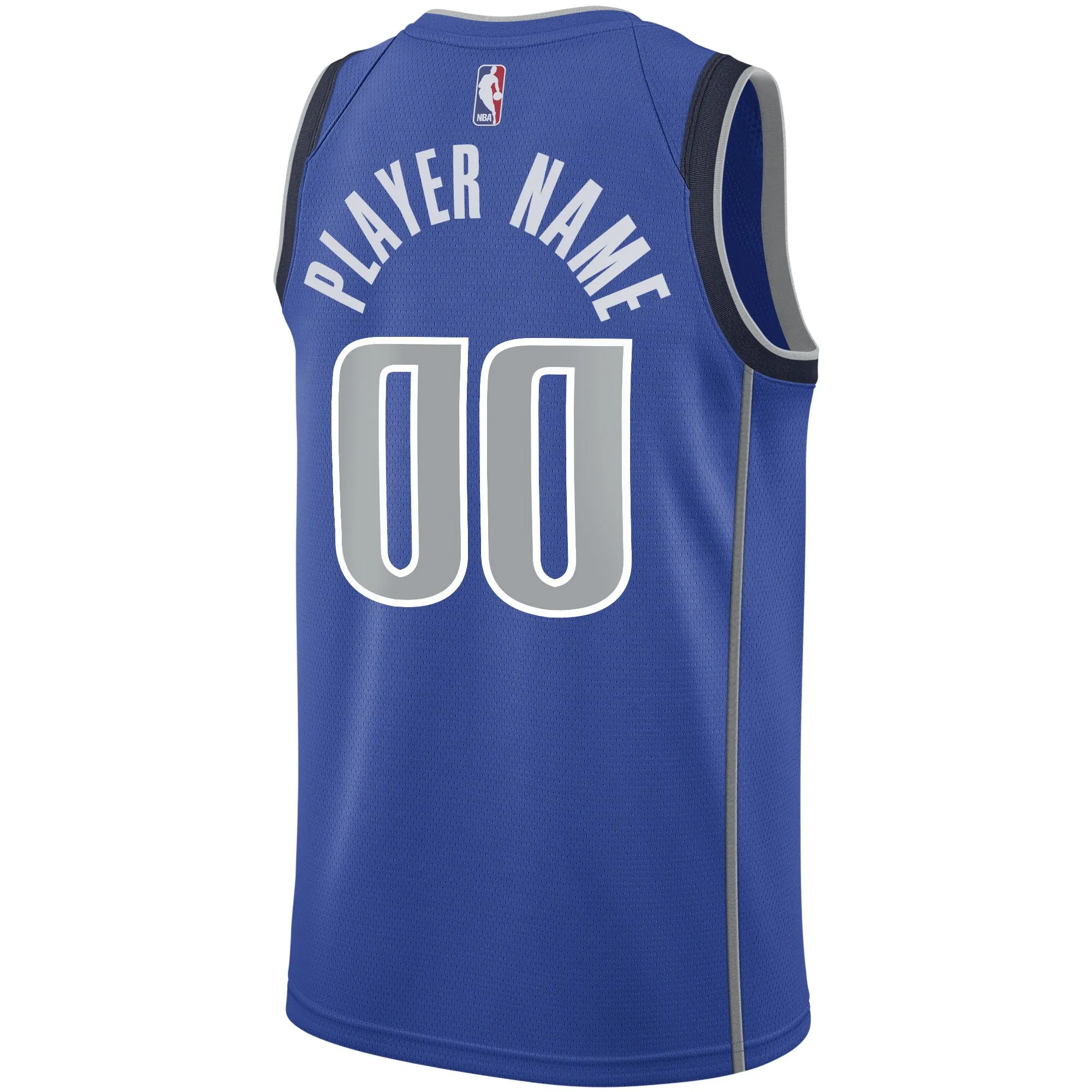 Dallas Mavericks  2020/21 Swingman Custom Jersey - Icon Edition - Blue