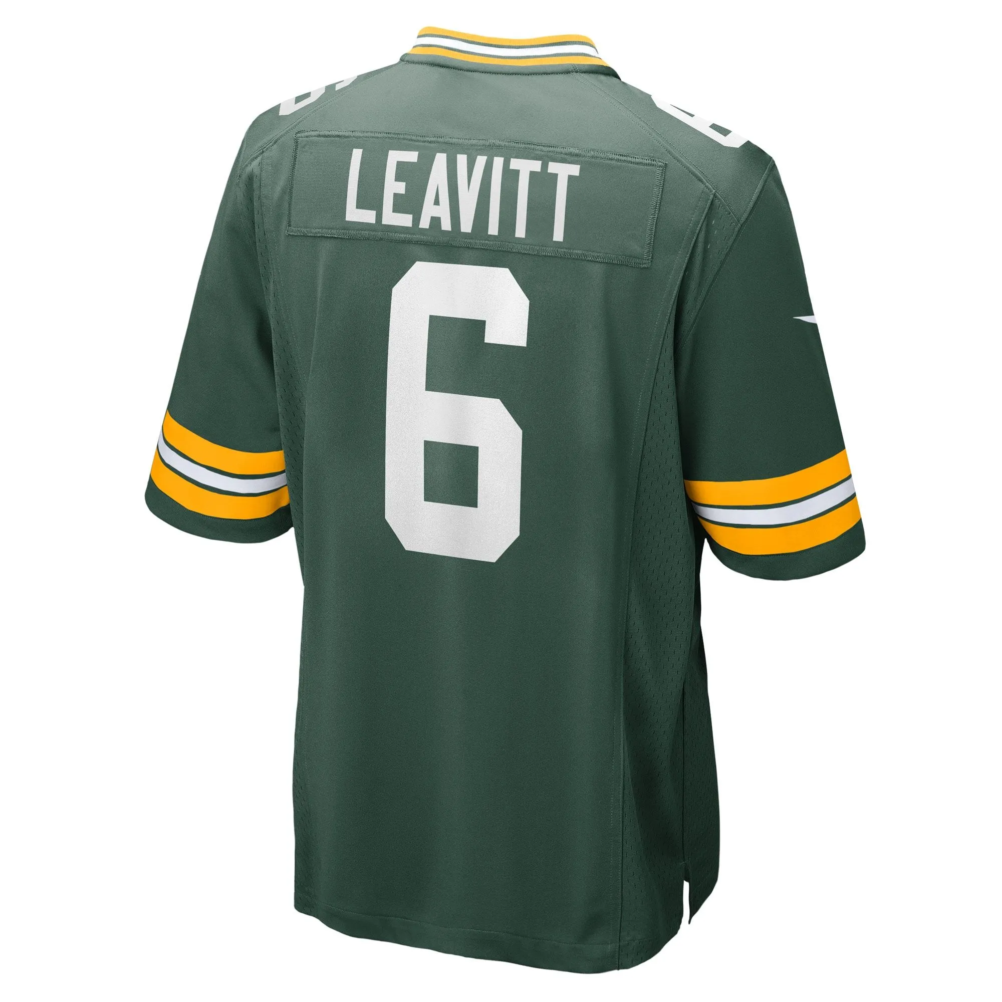 Dallin Leavitt Green Bay Packers  Game Player Jersey - Green