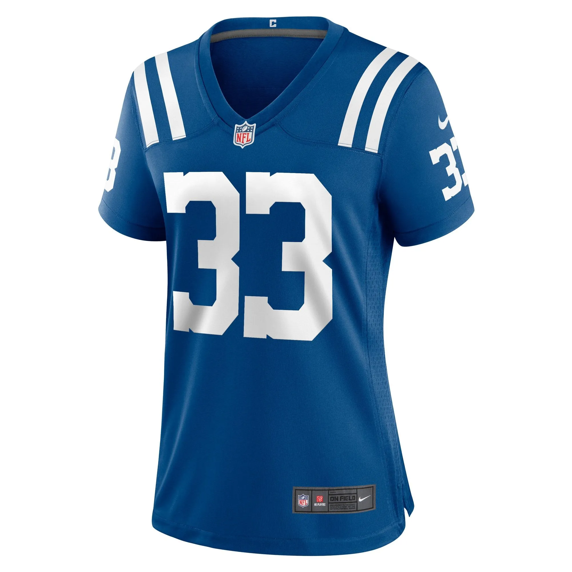 Dallis Flowers Indianapolis Colts  Women's Game Player Jersey - Royal