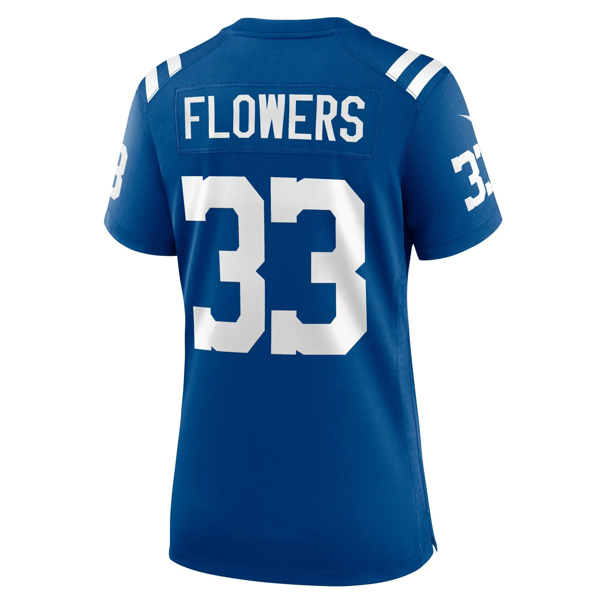 Dallis Flowers Indianapolis Colts  Women's Game Player Jersey - Royal