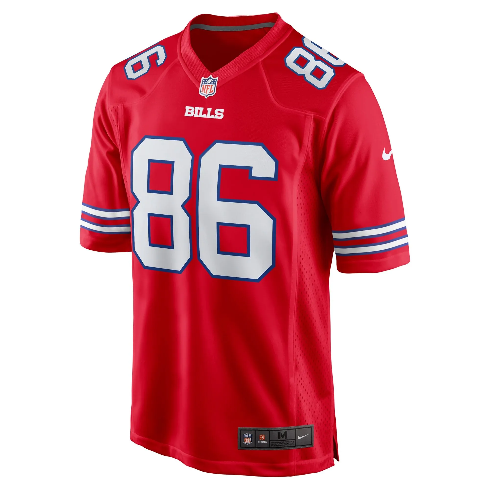 Dalton Kincaid Buffalo Bills  Alternate Game Jersey - Red