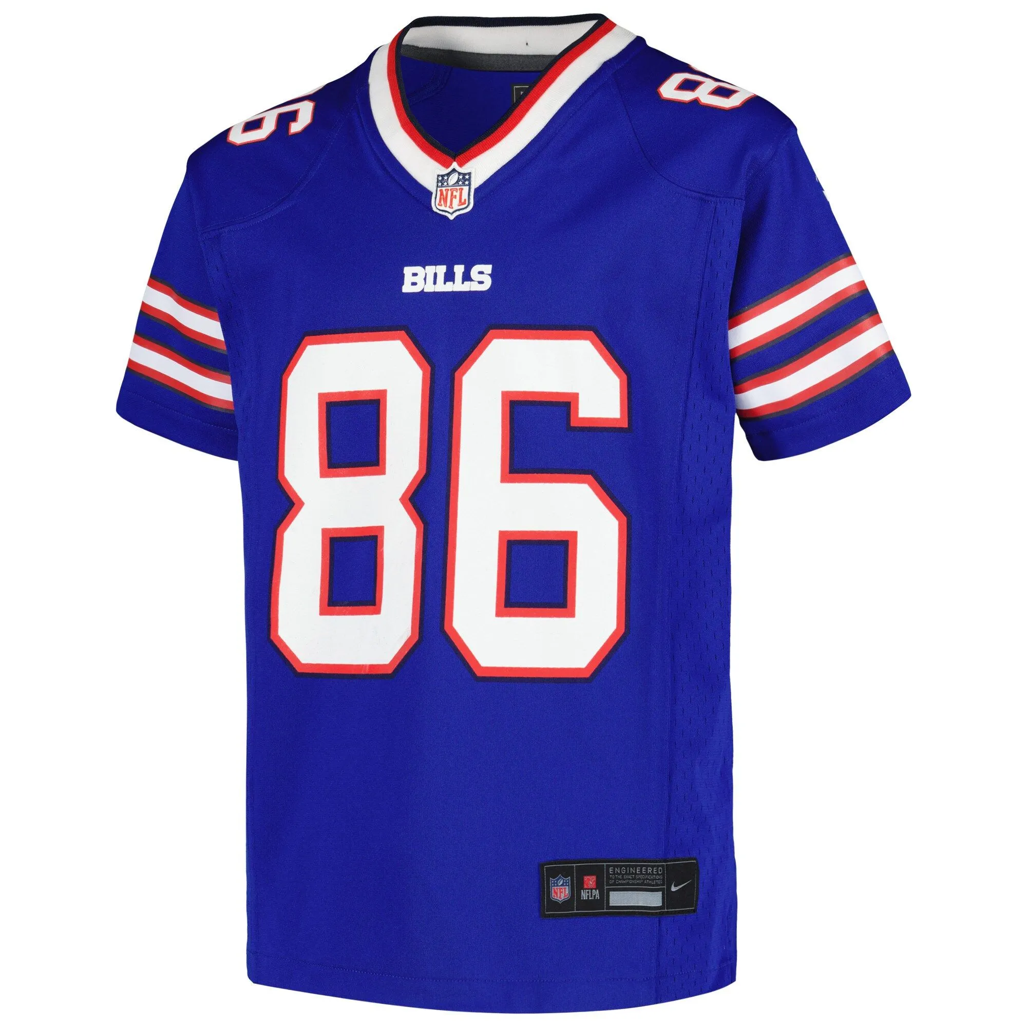 Dalton Kincaid Buffalo Bills  Youth Game Jersey - Royal