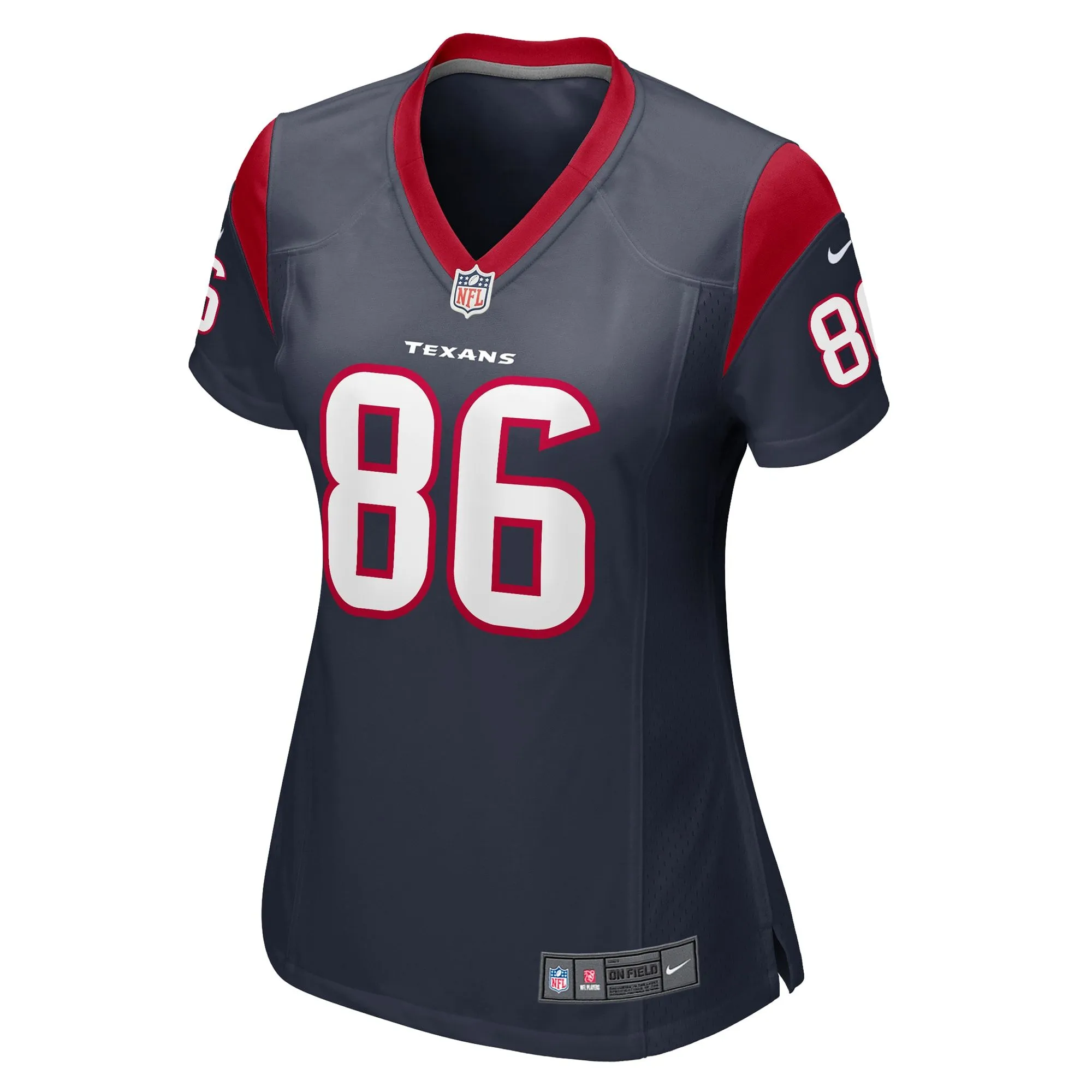 Dalton Schultz Houston Texans  Women's Team Game Jersey -  Navy