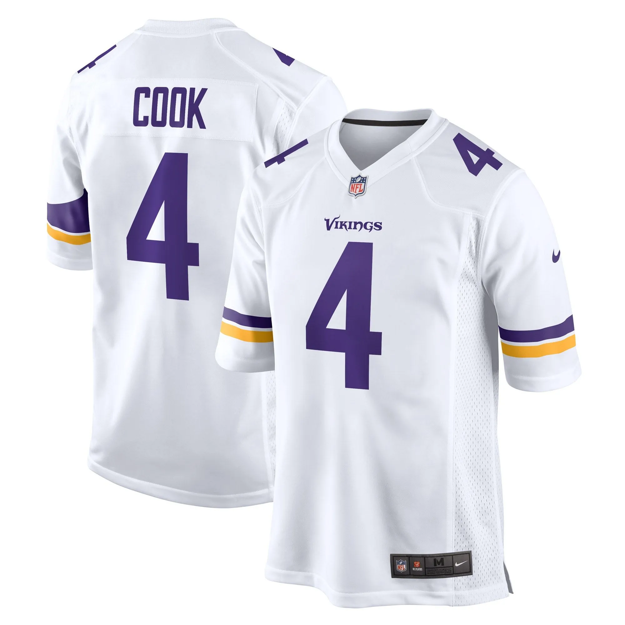 Dalvin Cook Minnesota Vikings  Game Jersey - White