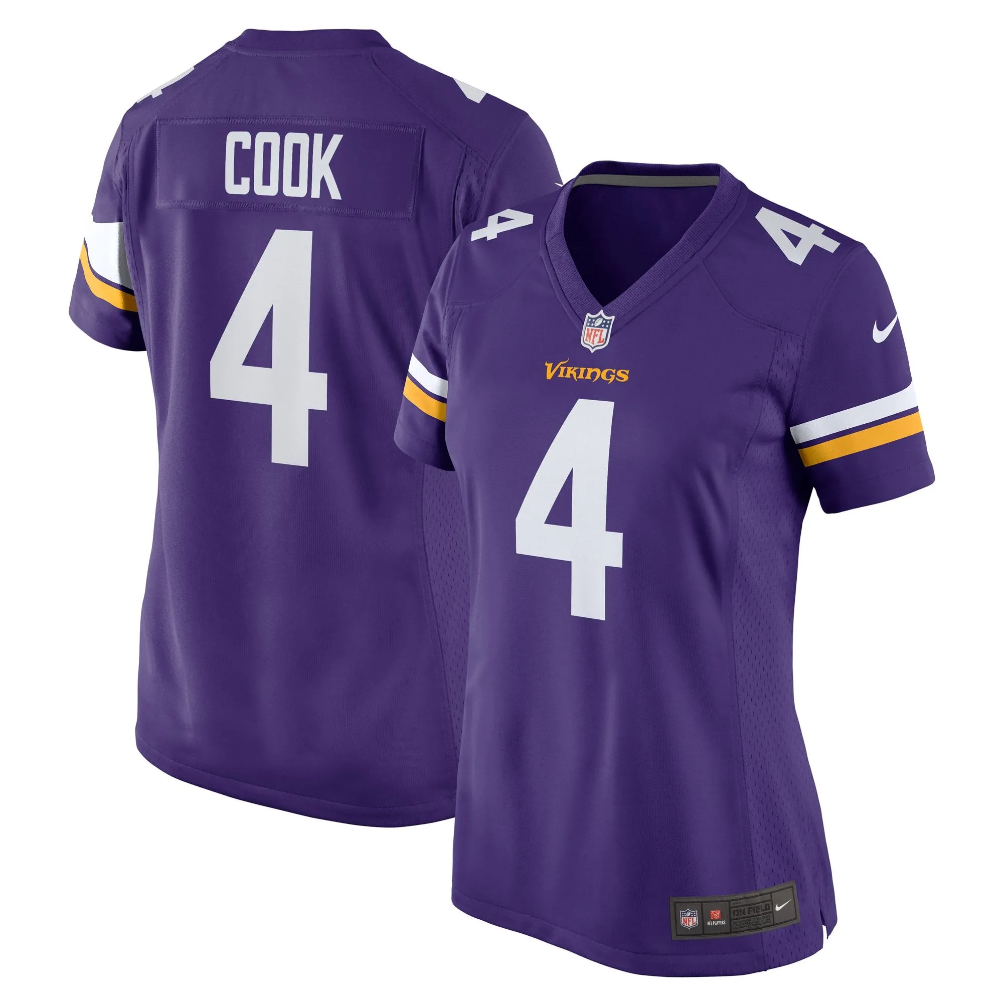 Dalvin Cook Minnesota Vikings  Women's Player Jersey - Purple