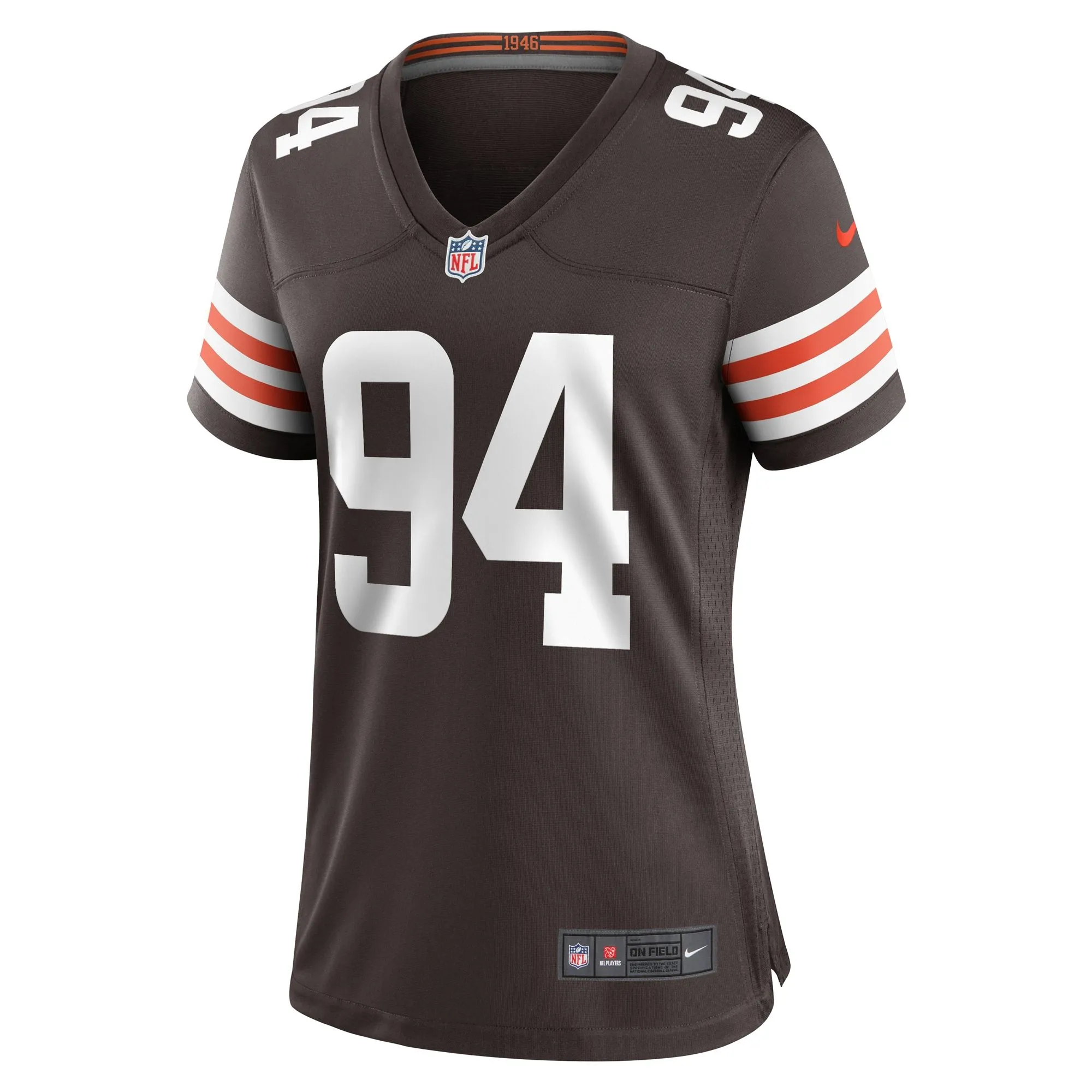 Dalvin Tomlinson Cleveland Browns  Women's Game Player Jersey - Brown