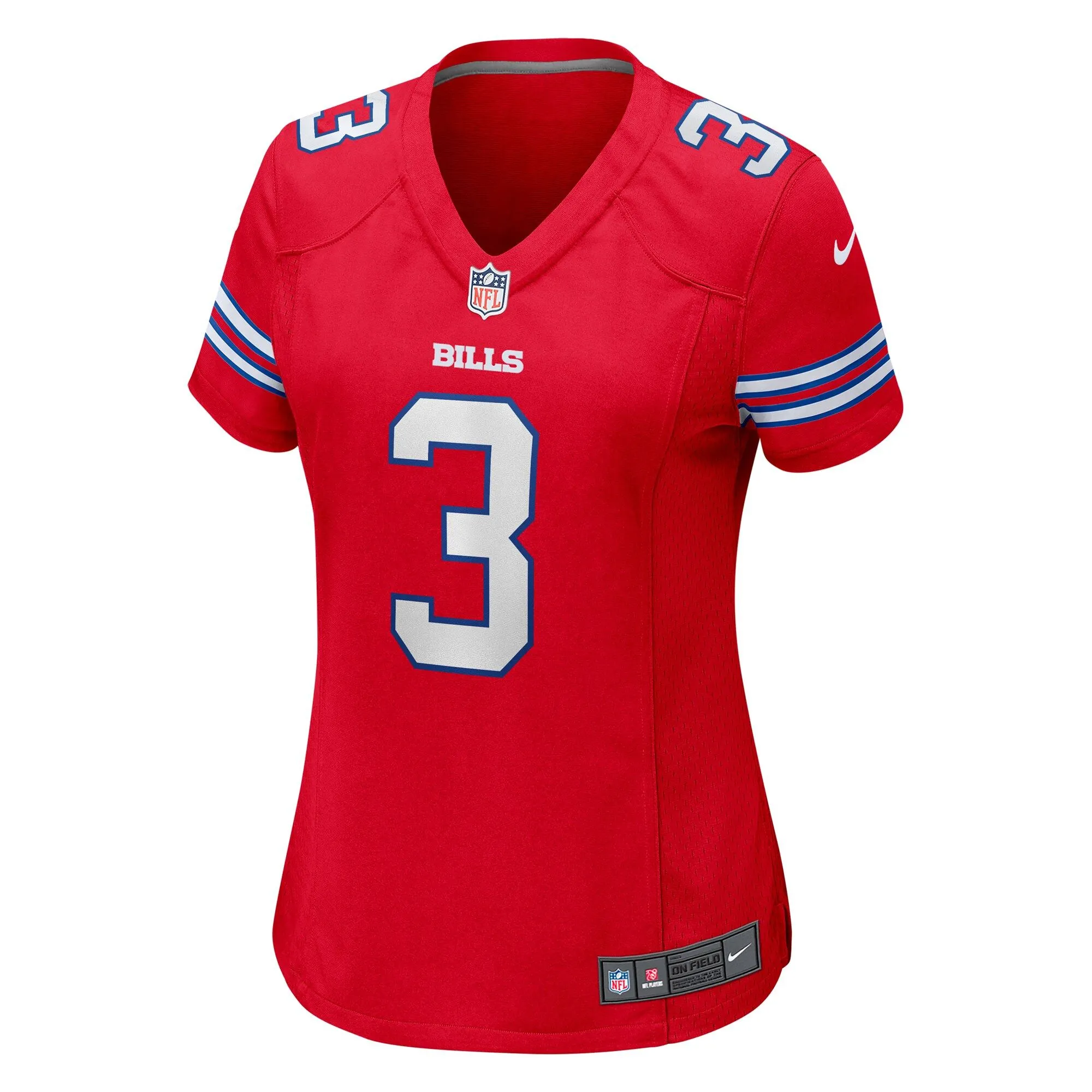 Damar Hamlin Buffalo Bills  Women's Player Jersey - Red