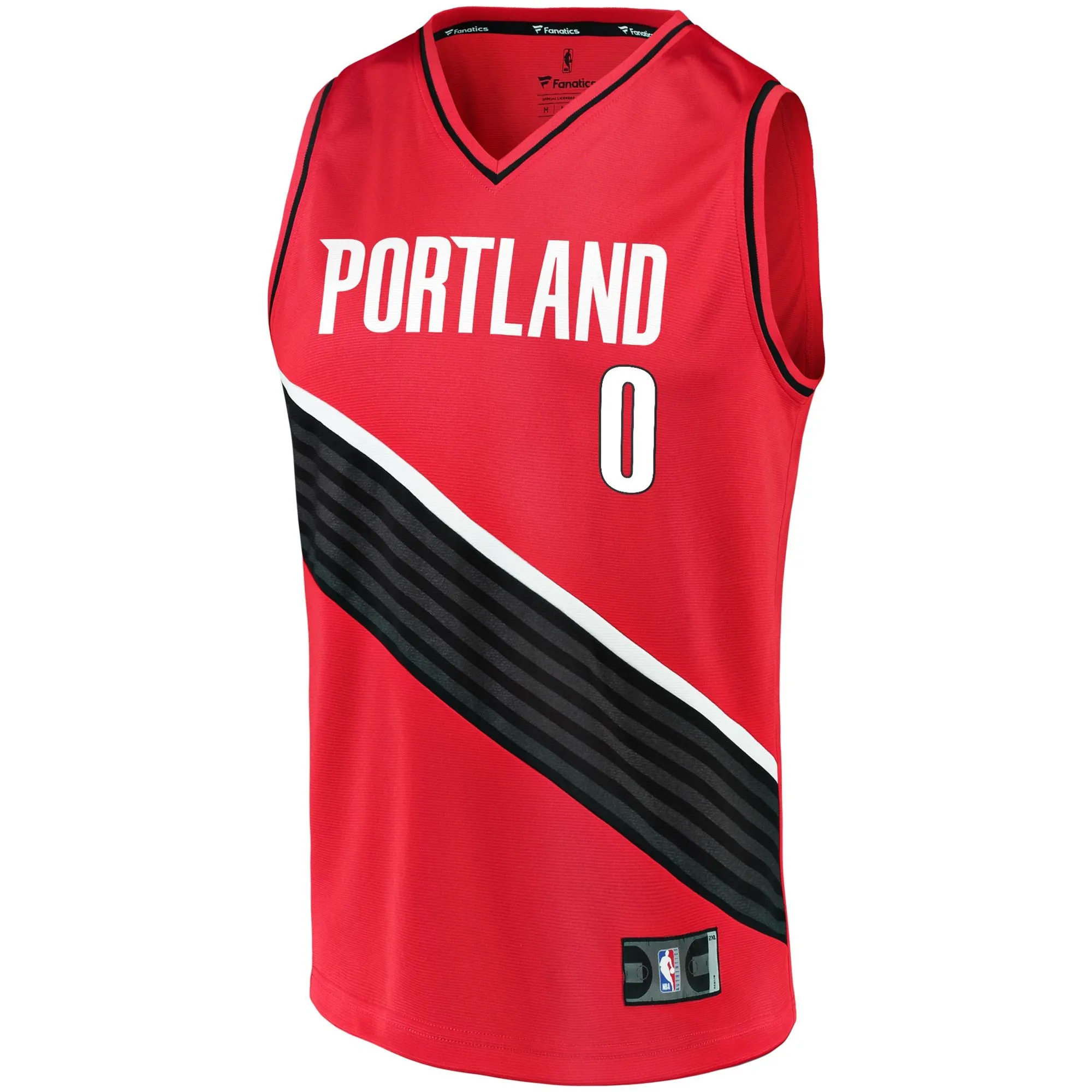 Damian Lillard Portland Trail Blazers Fanatics Branded Fast Break Replica Jersey - Statement Edition - Red