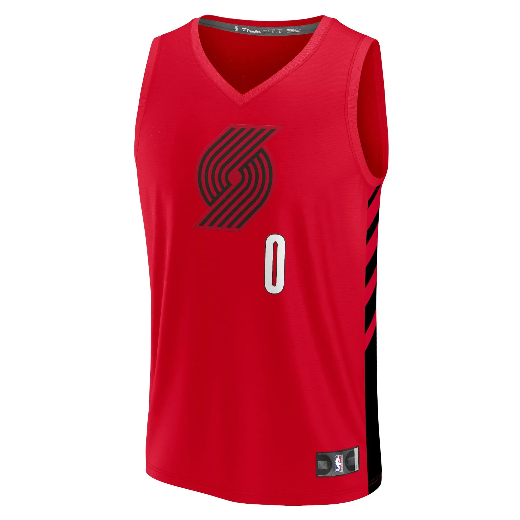 Damian Lillard Portland Trail Blazers Fanatics Branded Fast Break Replica Player Jersey - Statement Edition - Red