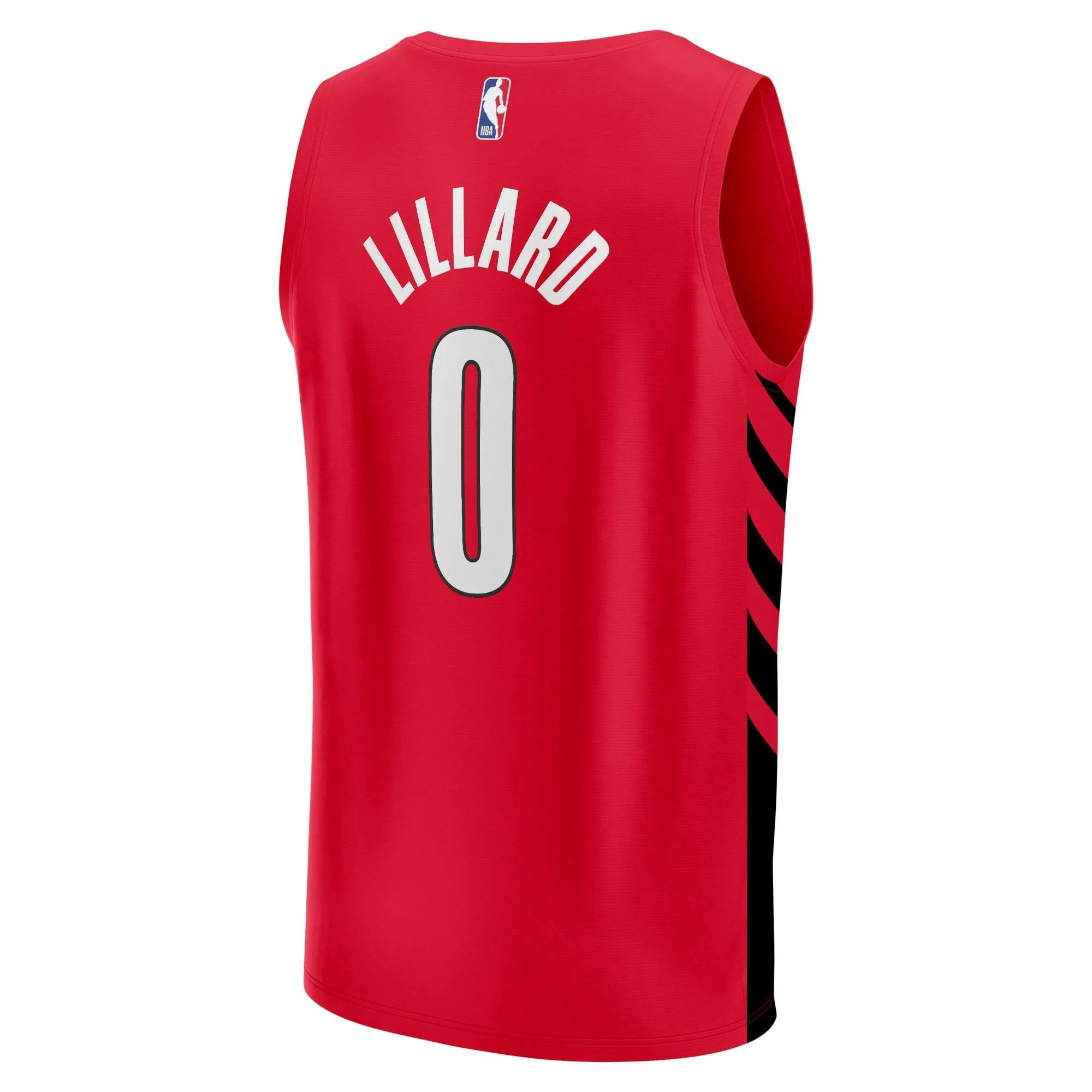 Damian Lillard Portland Trail Blazers Fanatics Branded Fast Break Replica Player Jersey - Statement Edition - Red