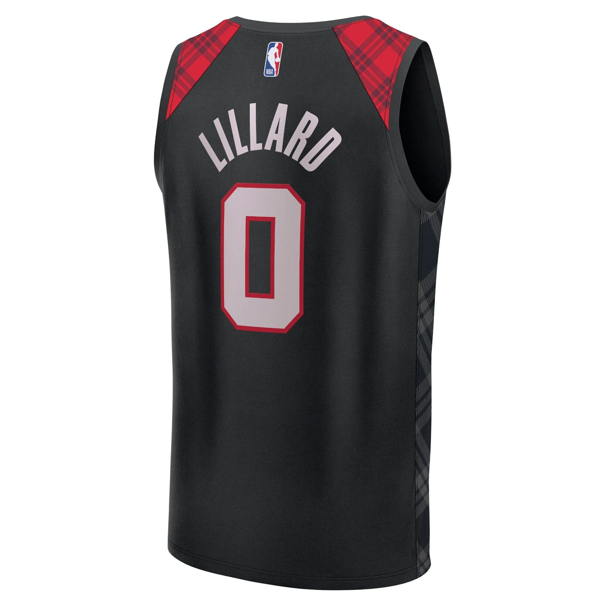 Damian Lillard Portland Trail Blazers Fanatics Branded Youth Fast Break Jersey - Black - City Edition