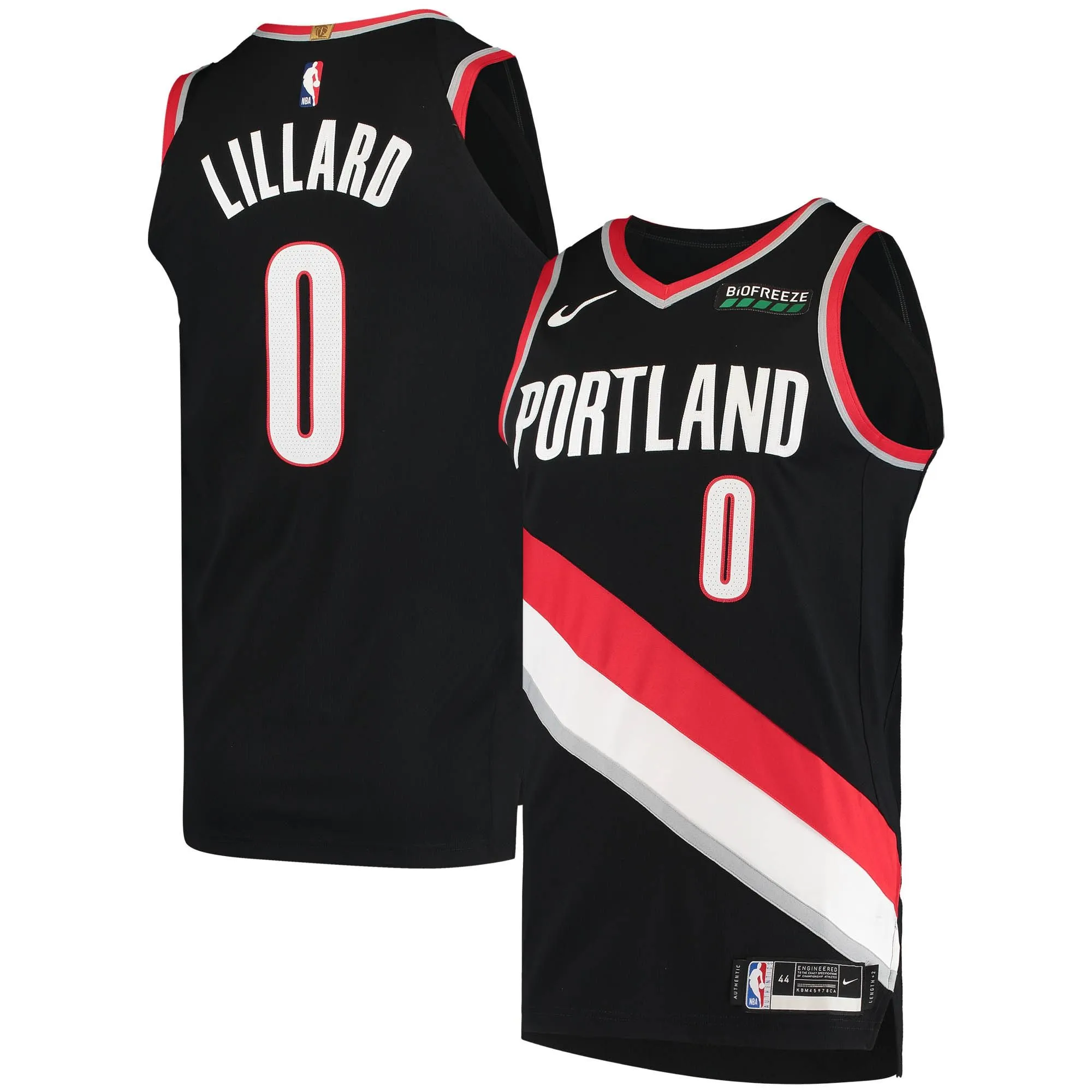 Damian Lillard Portland Trail Blazers   Jersey - Icon Edition - Black