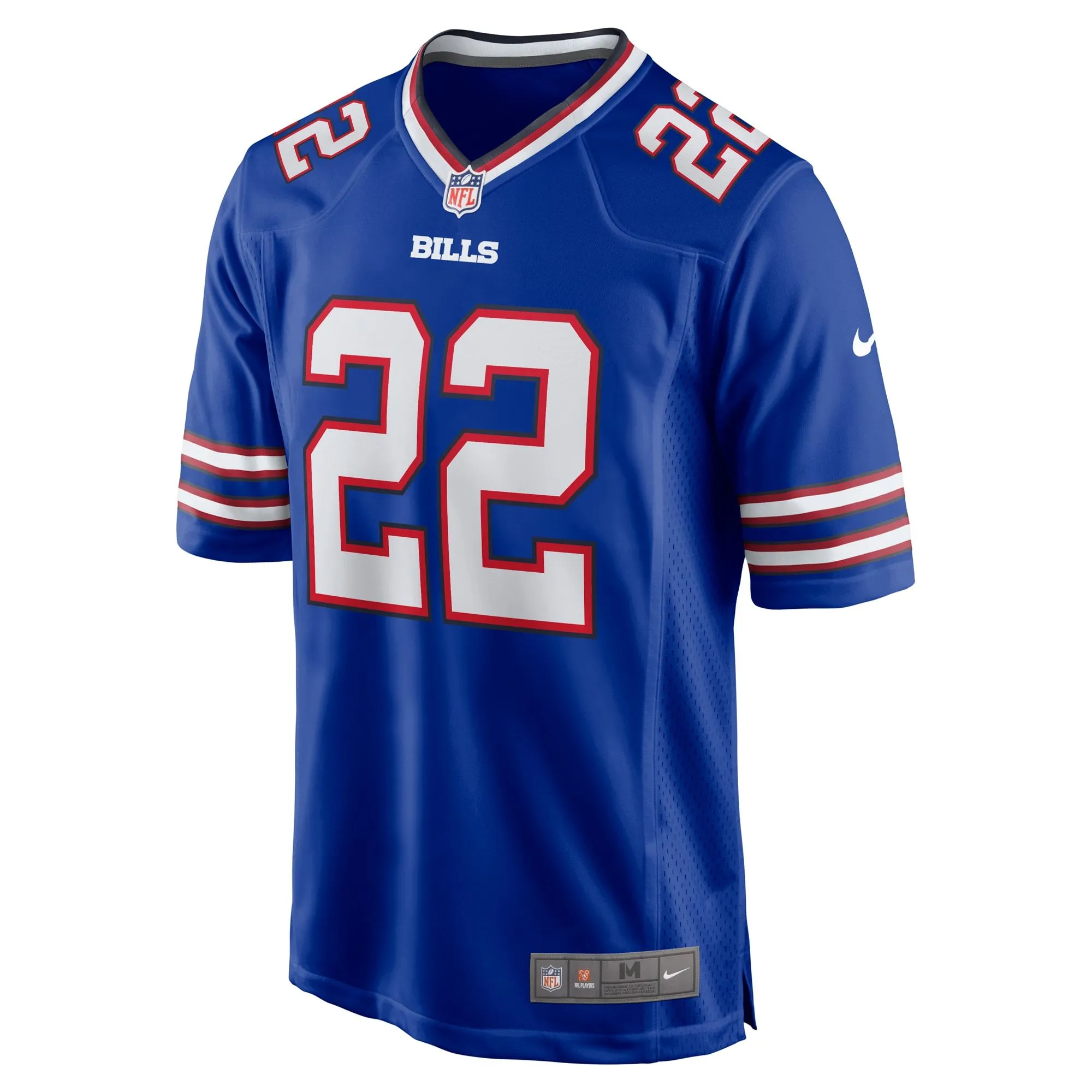 Damien Harris Buffalo Bills  Game Player Jersey - Royal