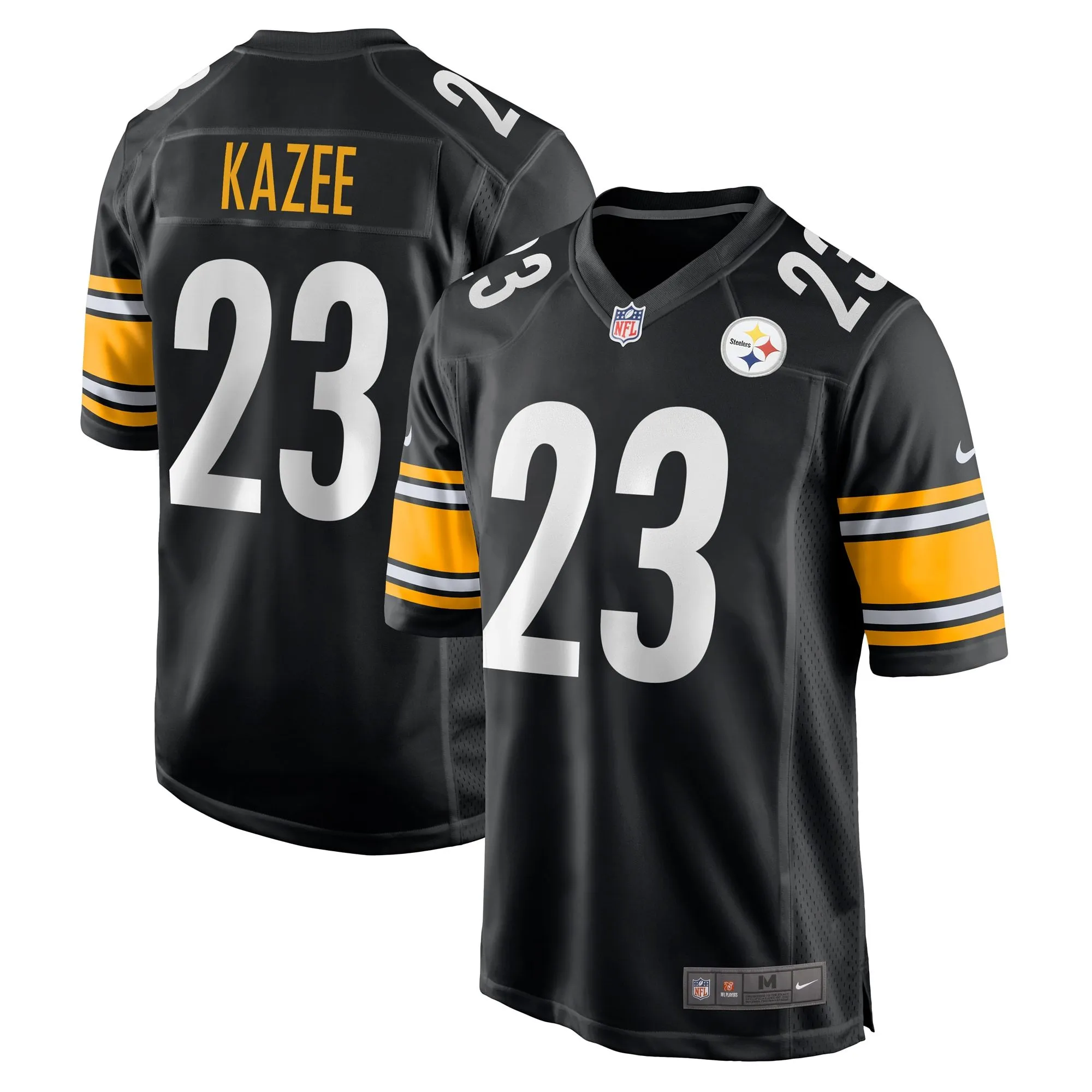 Damontae Kazee Pittsburgh Steelers   Game Jersey -  Black