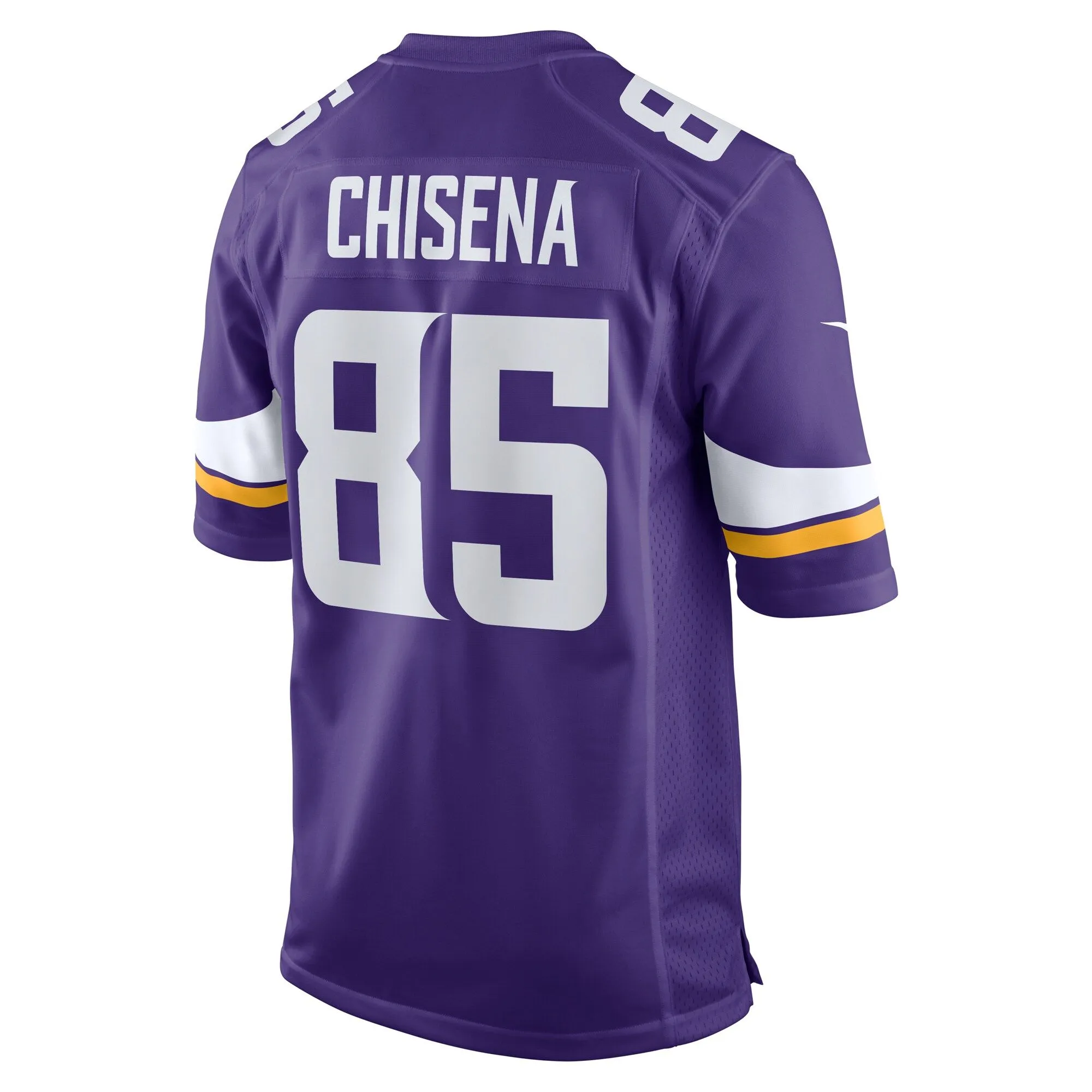 Dan Chisena Minnesota Vikings  Game Jersey - Purple