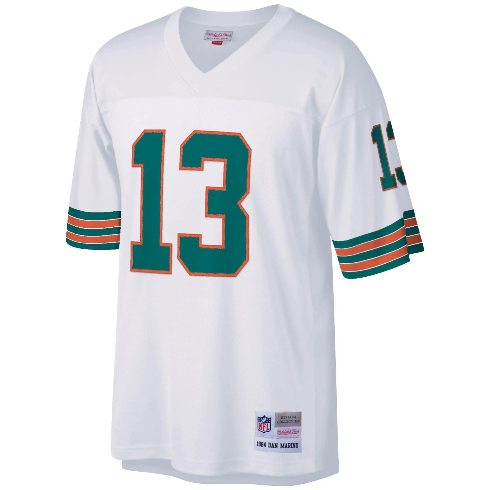 Dan Marino Miami Dolphins Mitchell & Ness Big & Tall 1984 Retired Player Replica Jersey - White