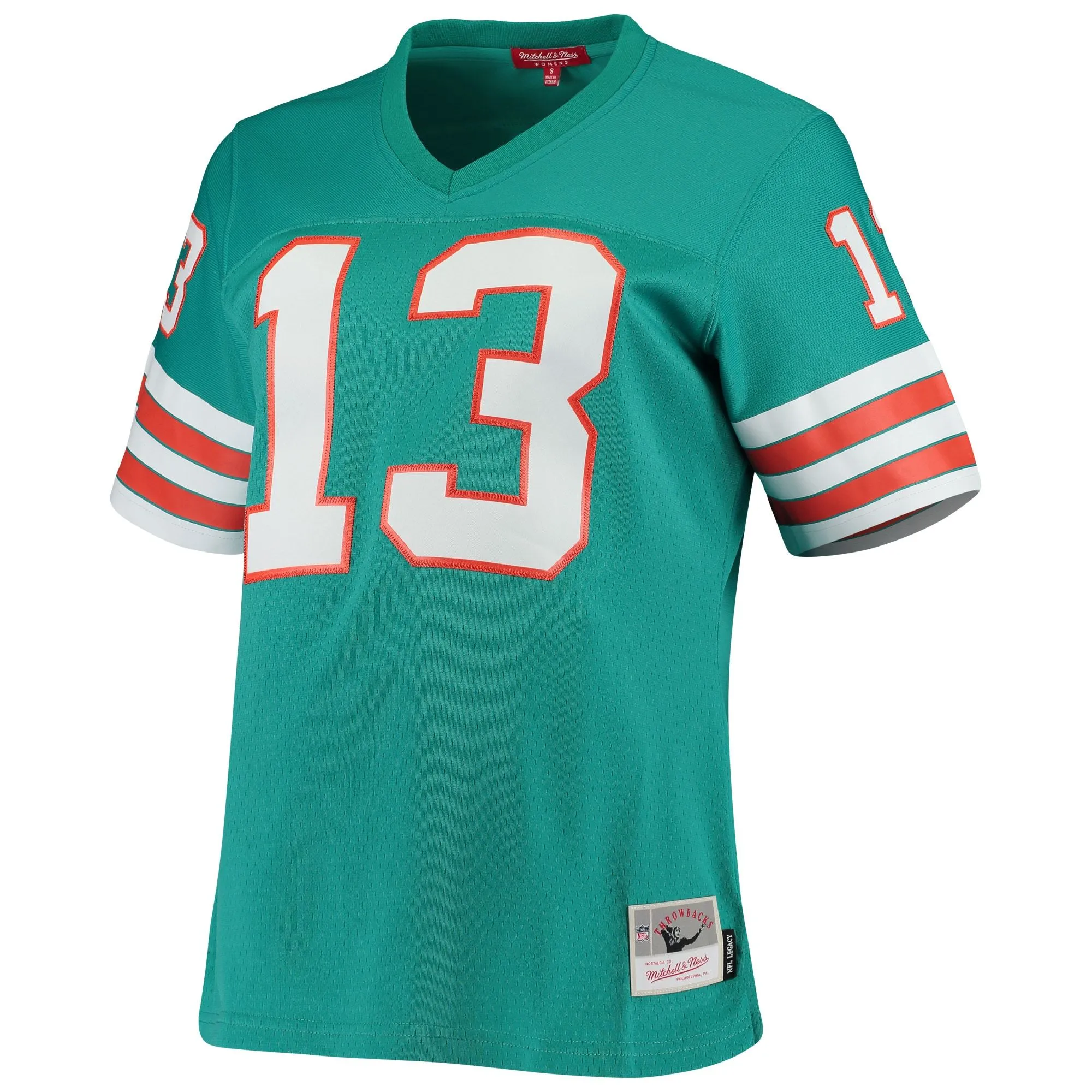 Dan Marino Miami Dolphins Mitchell & Ness Women's 1984 Legacy Replica Jersey - Aqua