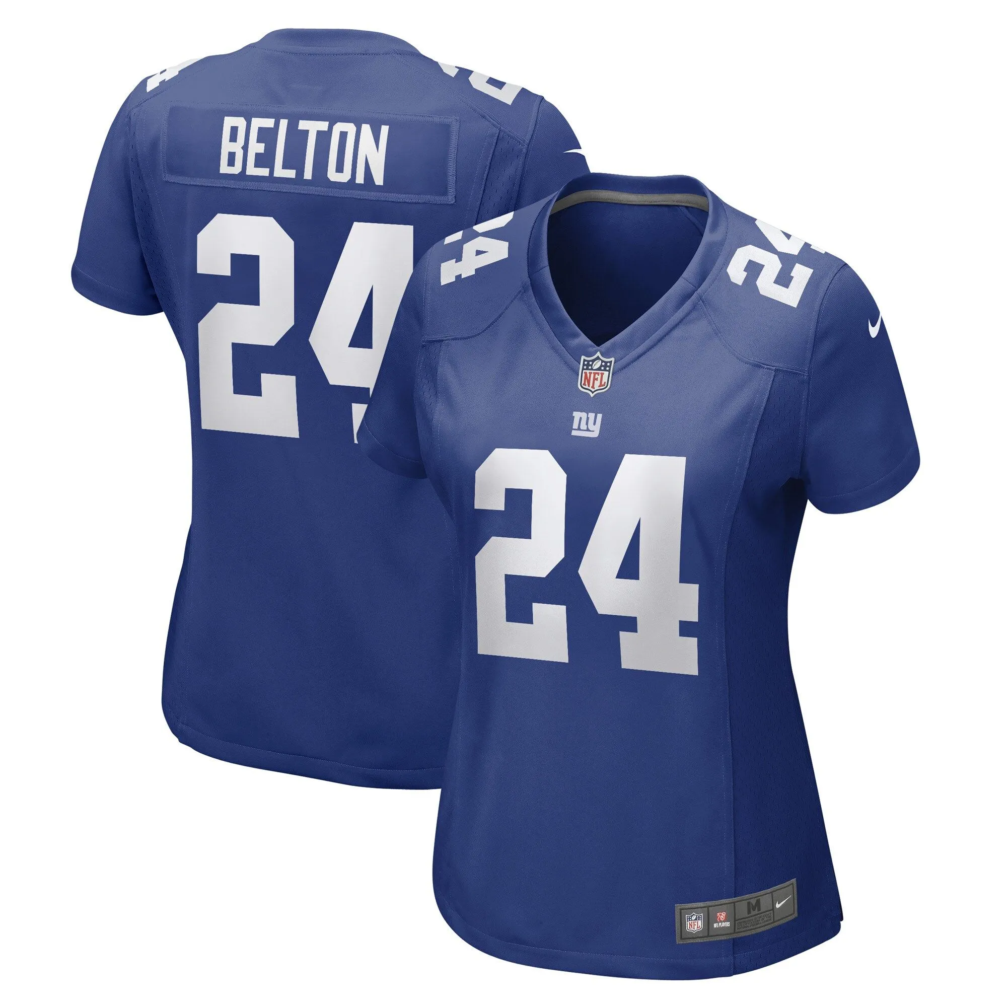 Dane Belton New York Giants  Women's Game Player Jersey - Royal