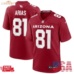 Daniel Arias Arizona Cardinals  Team Game Jersey    Cardinal